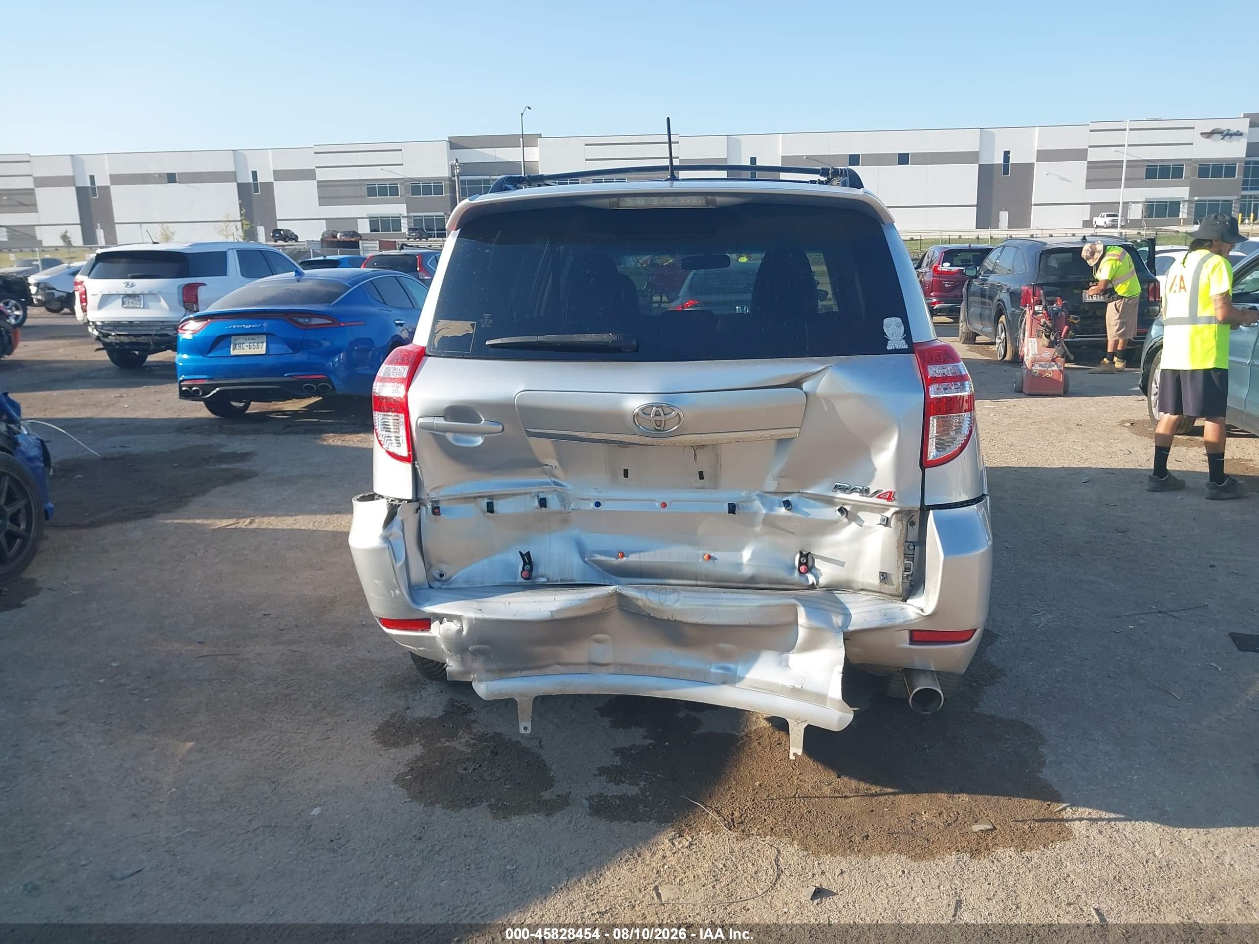 2012 Toyota Rav4 Sport Silver vin: JTMWF4DV7C5046888