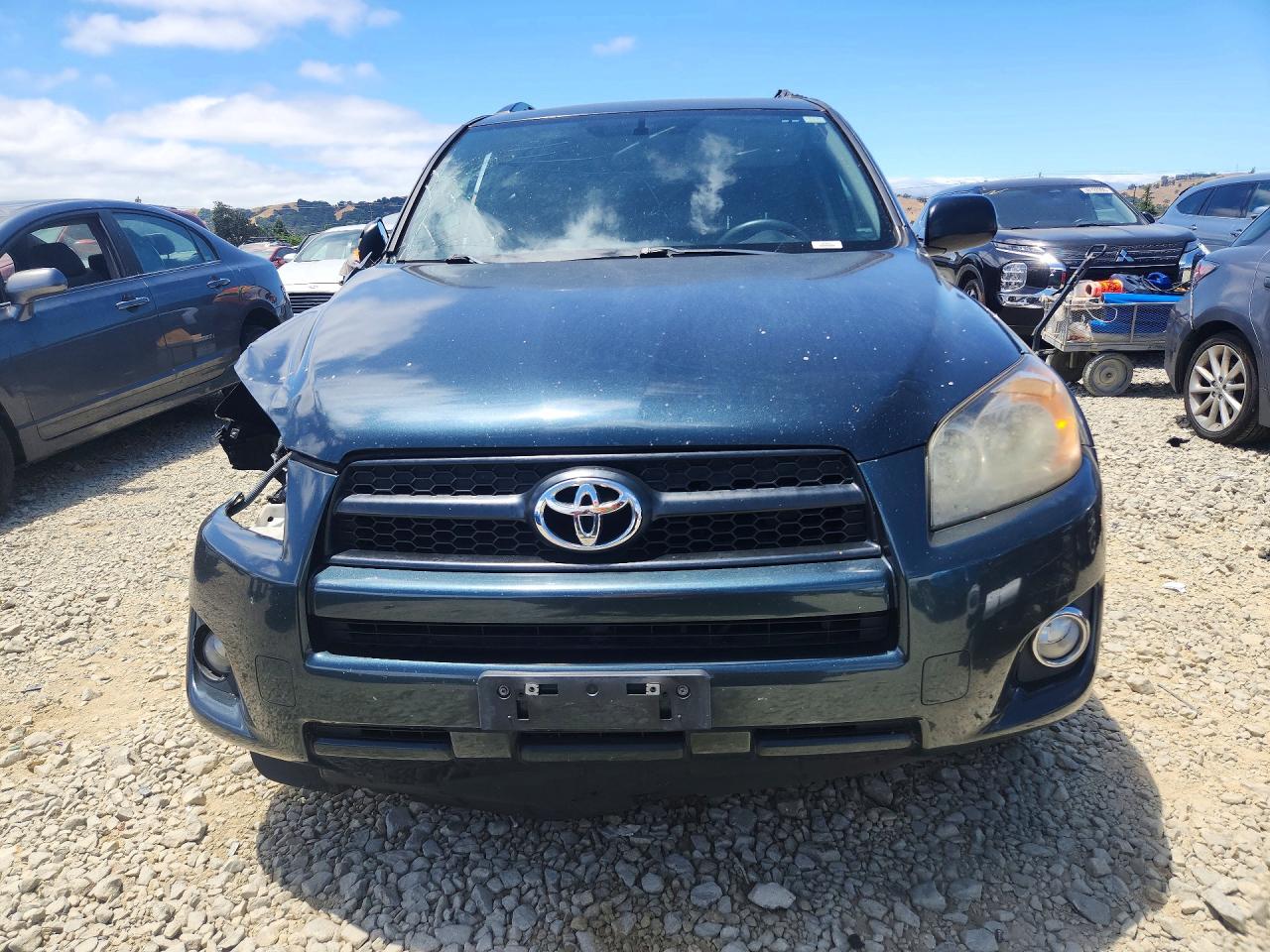 2010 Toyota Rav4 Sport Green vin: JTMWF4DV8A5015033