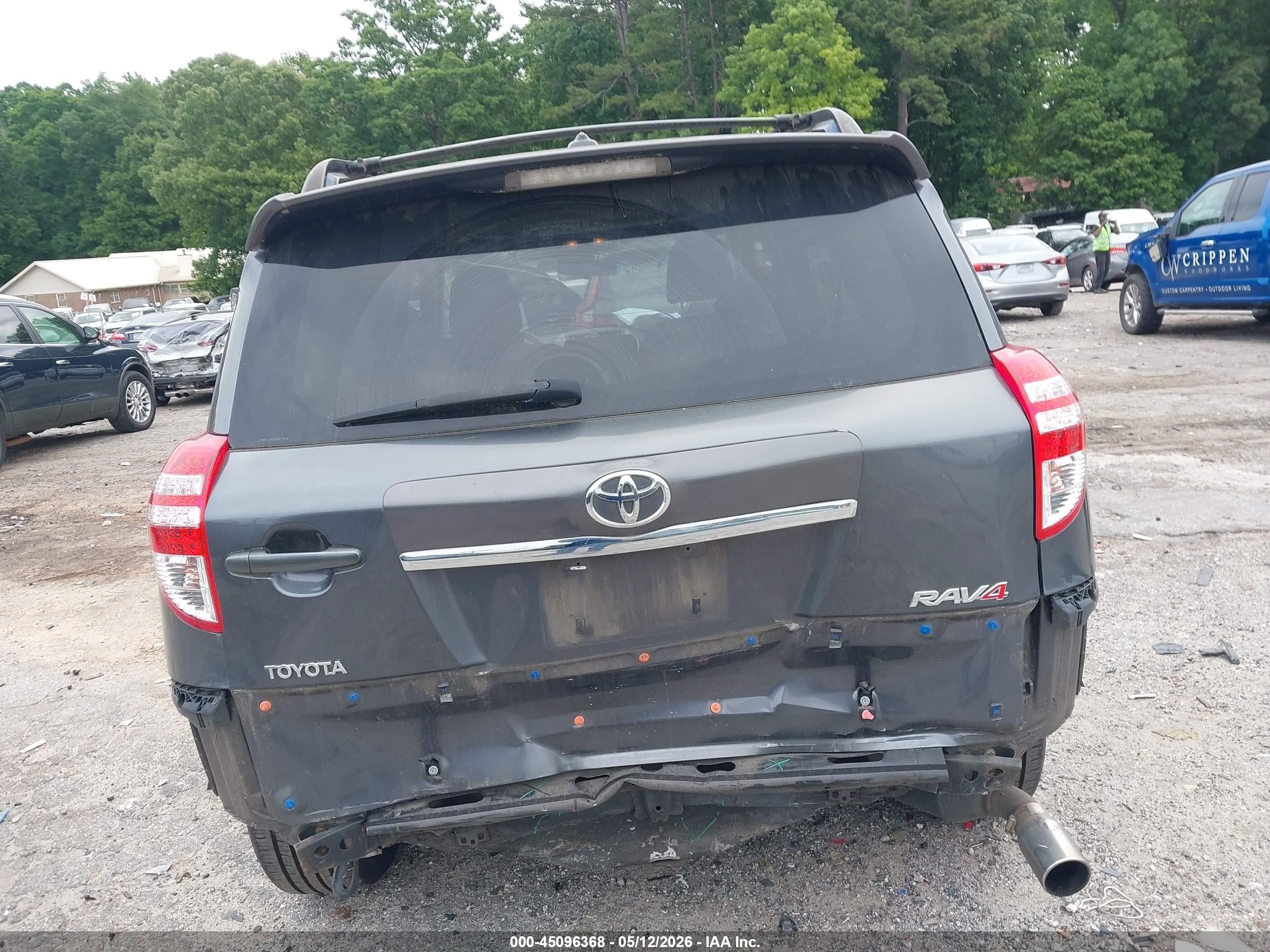 2010 Toyota Rav4 Sport Gray vin: JTMWF4DV8A5027974