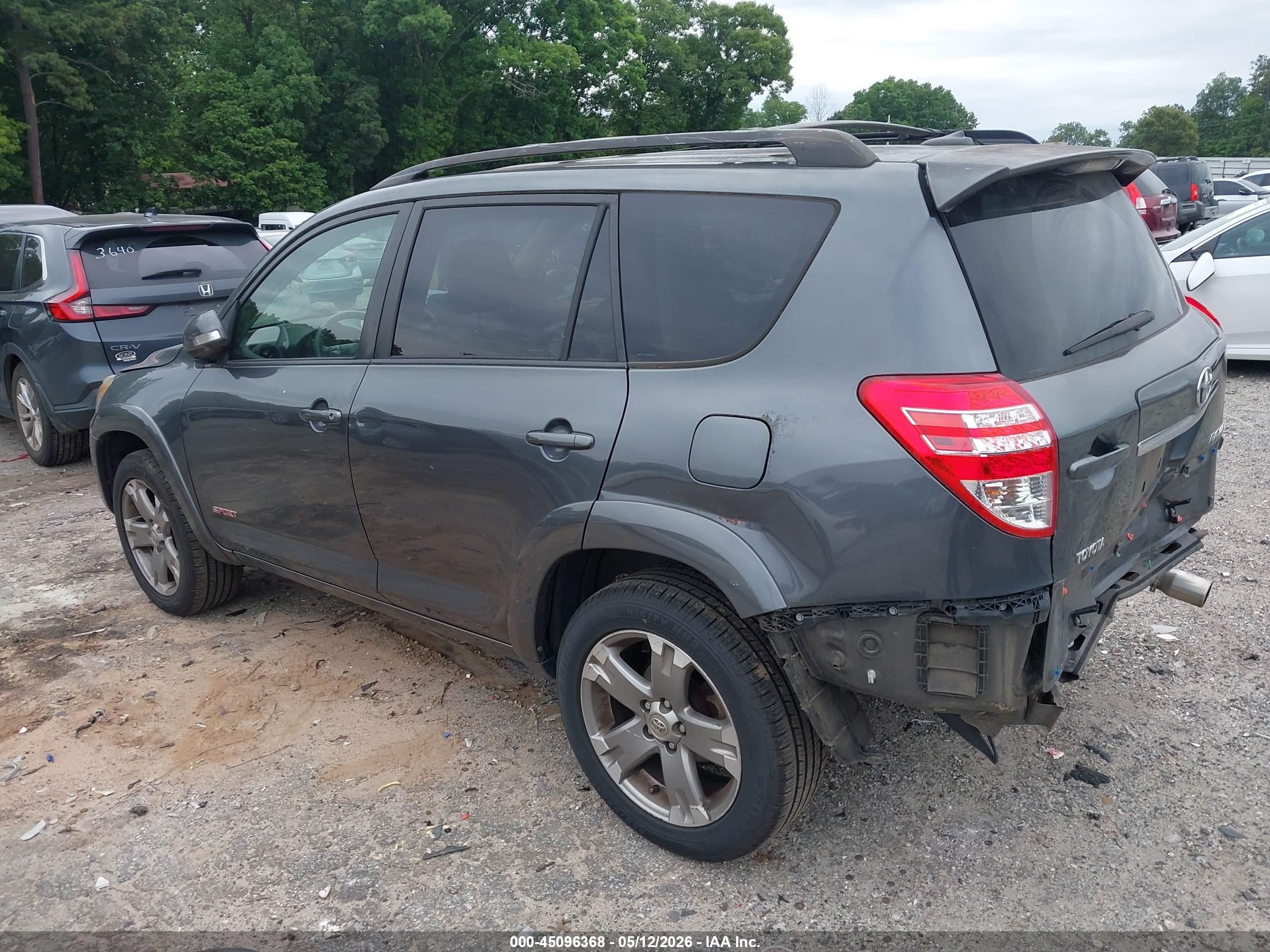 2010 Toyota Rav4 Sport Gray vin: JTMWF4DV8A5027974