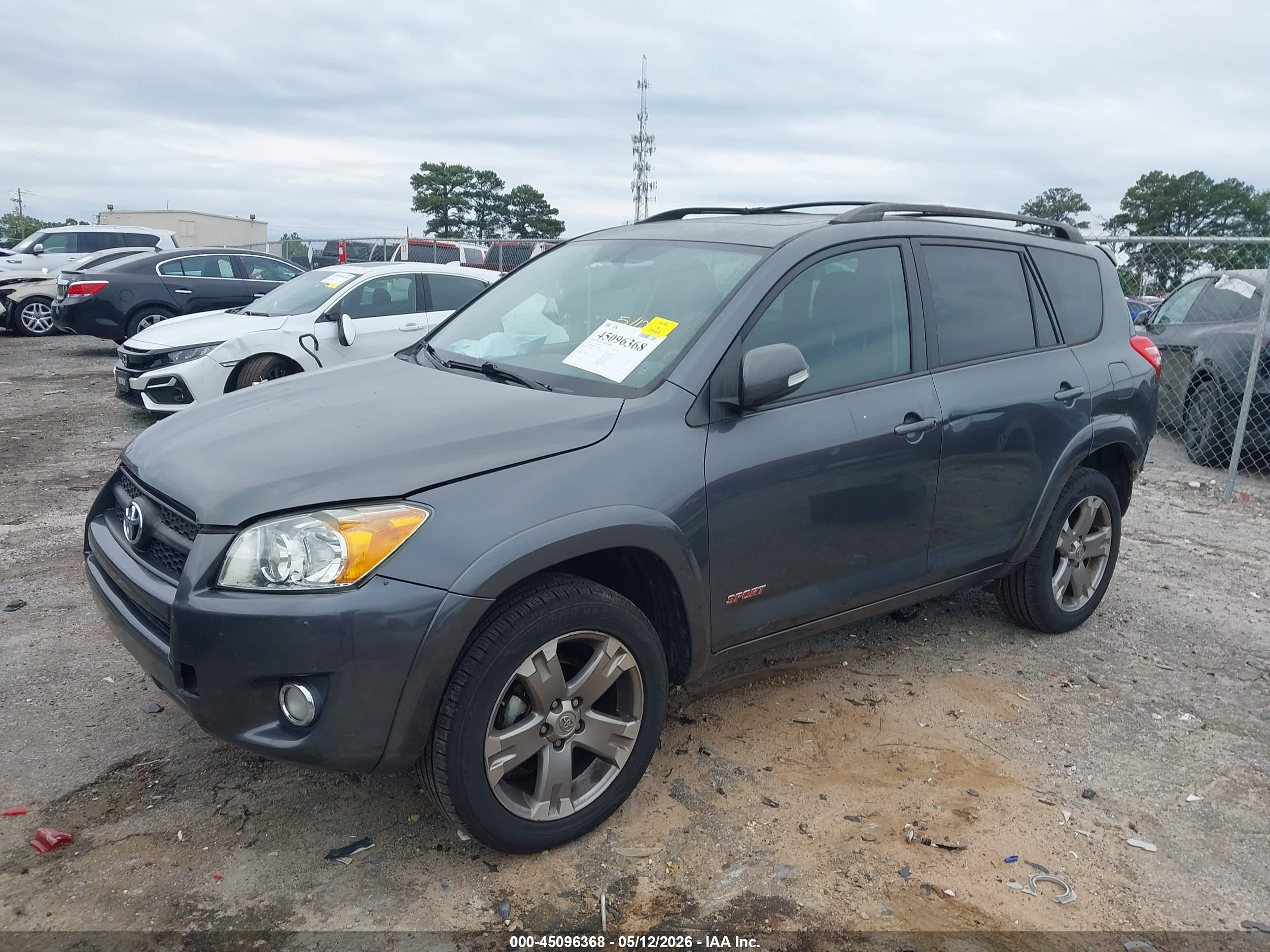 2010 Toyota Rav4 Sport Gray vin: JTMWF4DV8A5027974