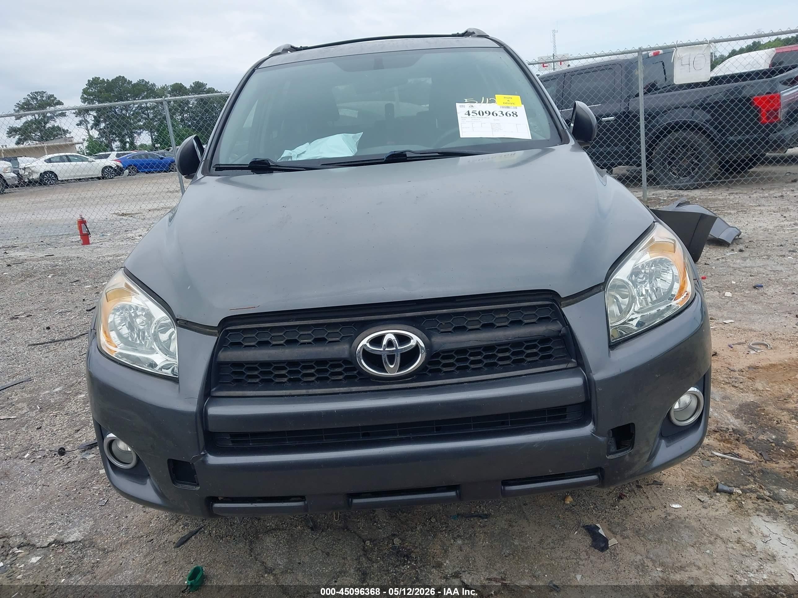 2010 Toyota Rav4 Sport Gray vin: JTMWF4DV8A5027974