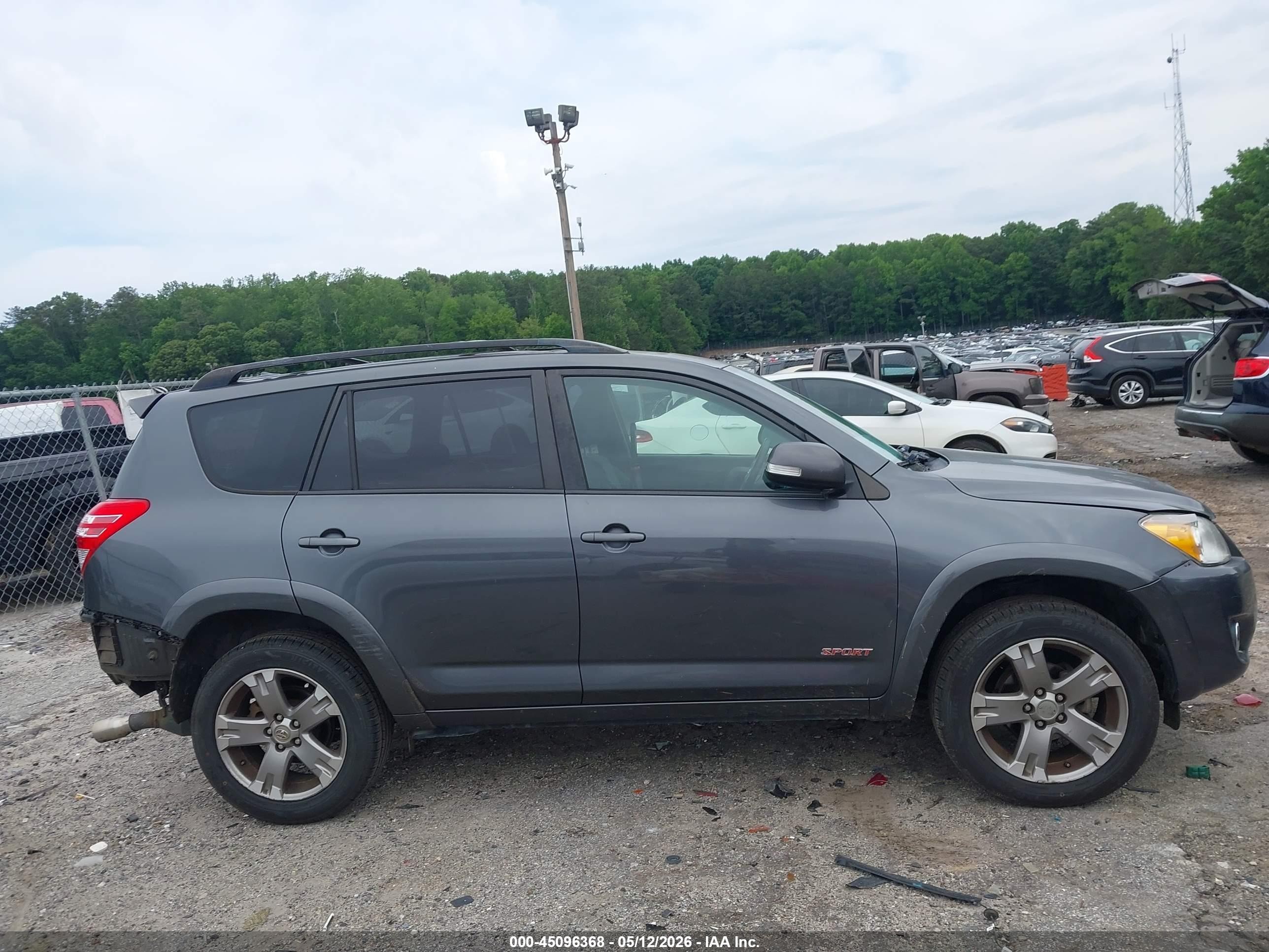 2010 Toyota Rav4 Sport Gray vin: JTMWF4DV8A5027974