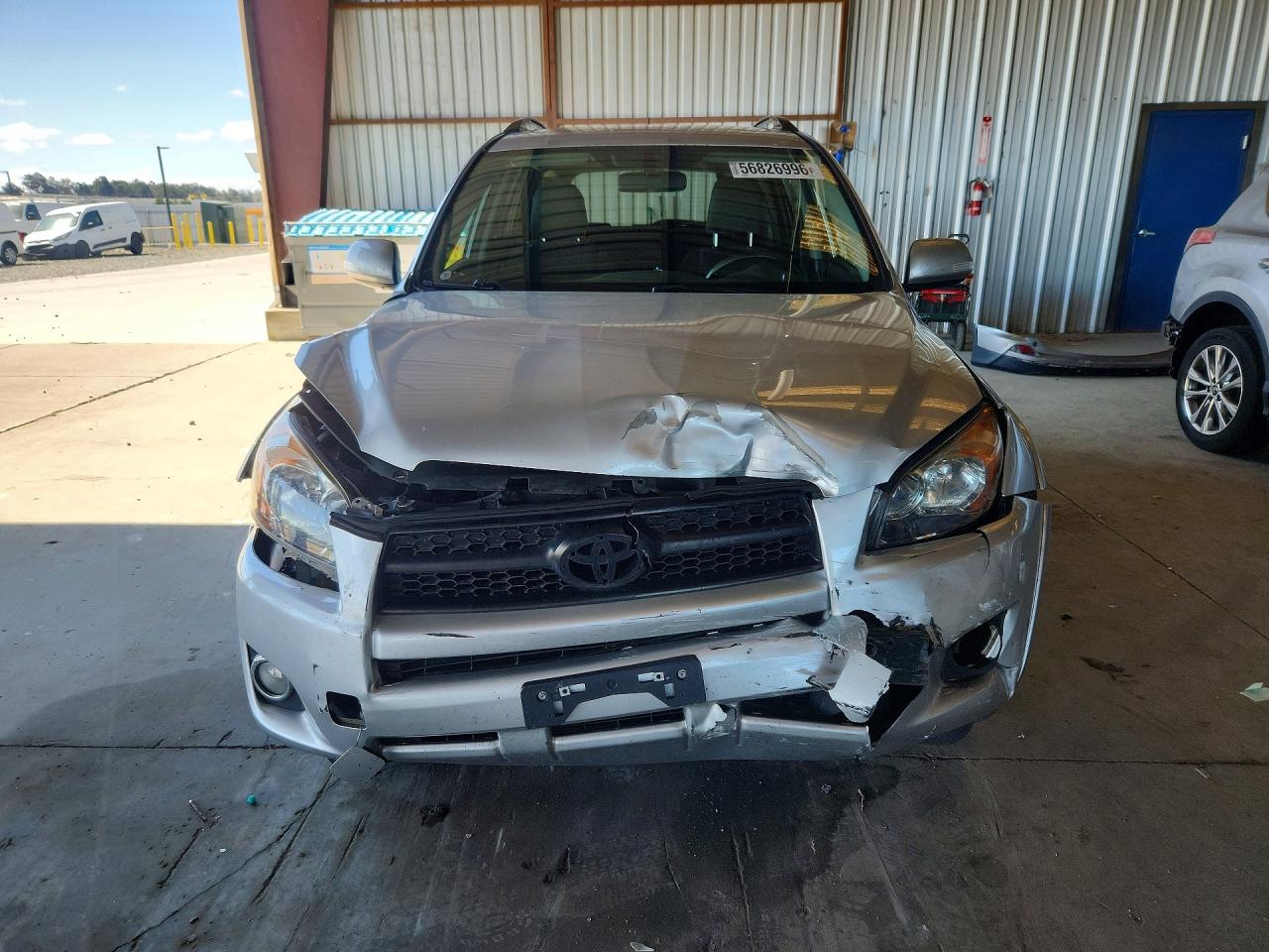 2010 Toyota Rav4 Sport Silver vin: JTMWF4DV8A5028882