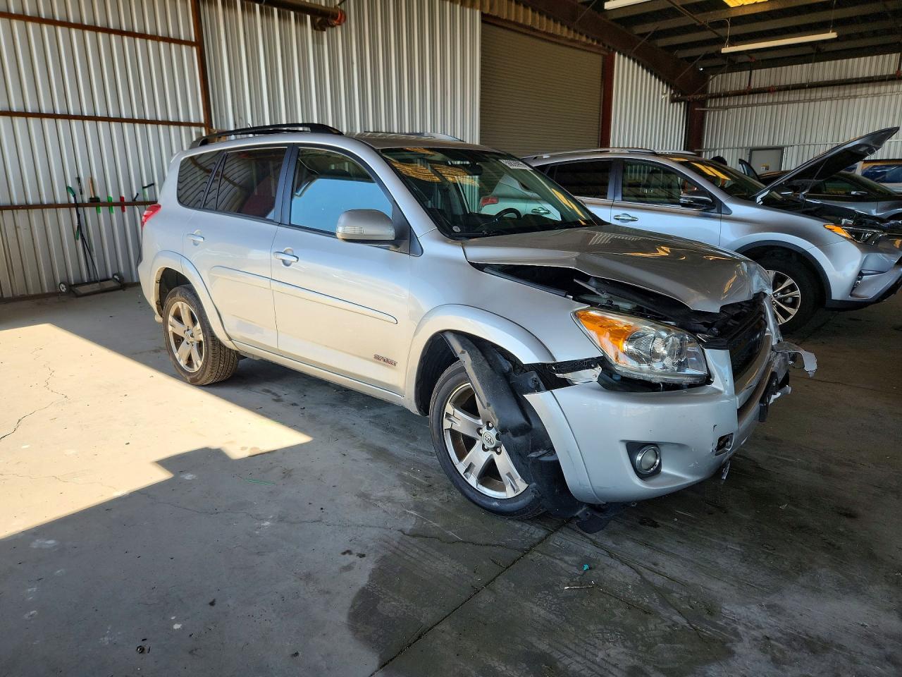 2010 Toyota Rav4 Sport Silver vin: JTMWF4DV8A5028882