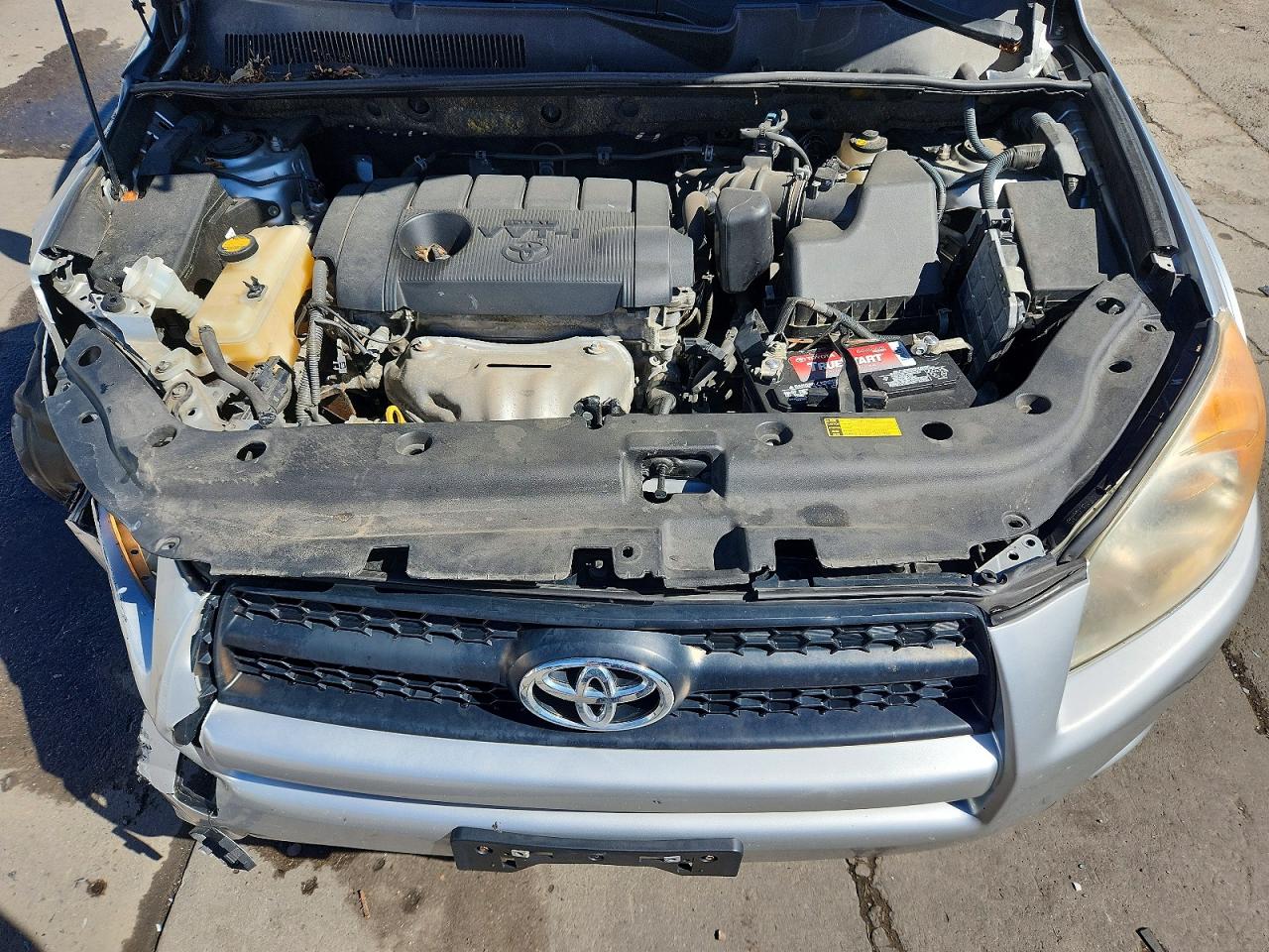 2011 Toyota Rav4 Sport Silver vin: JTMWF4DV8B5042881