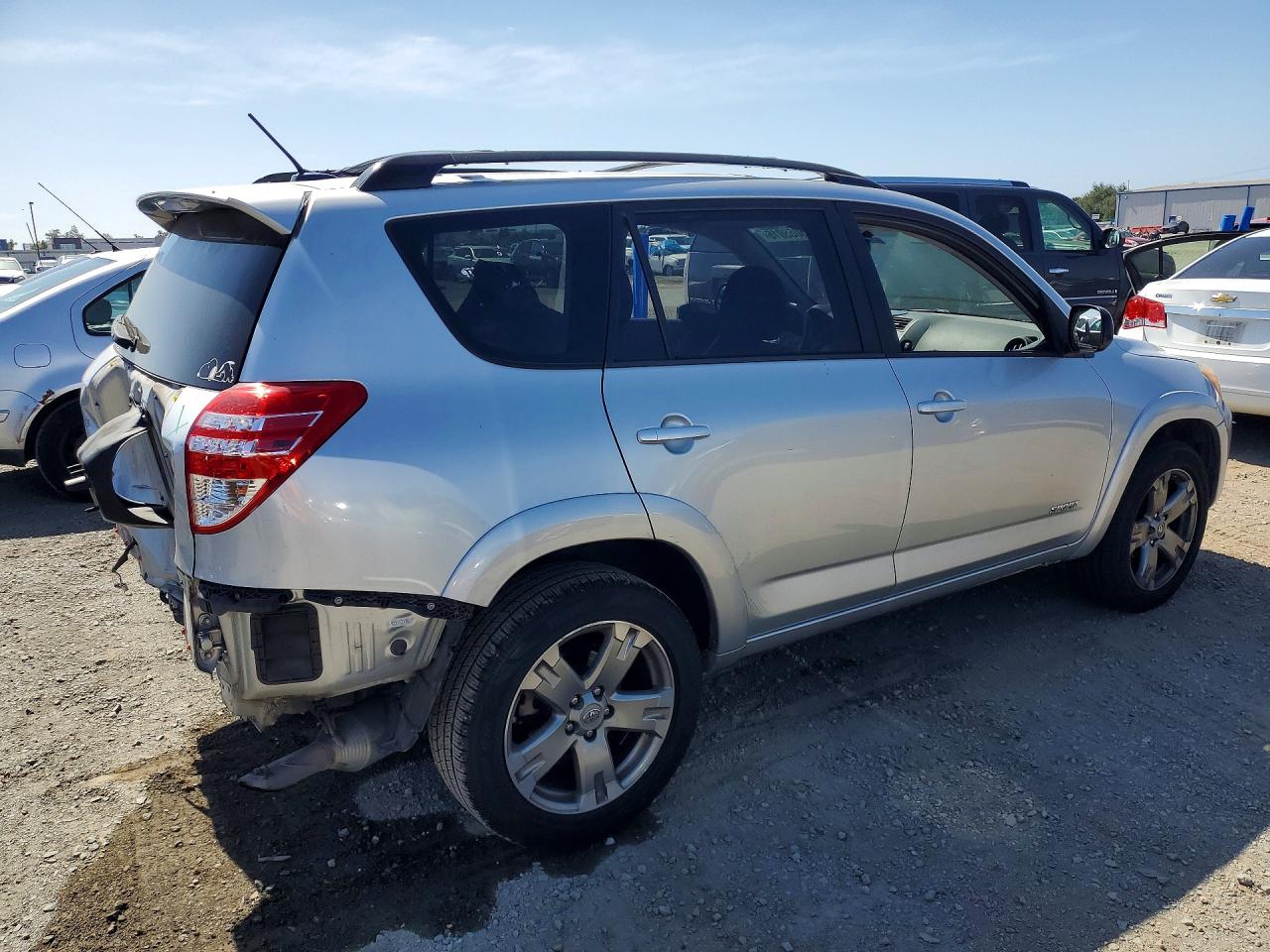 2010 Toyota Rav4 Sport Silver vin: JTMWF4DV9A5022797
