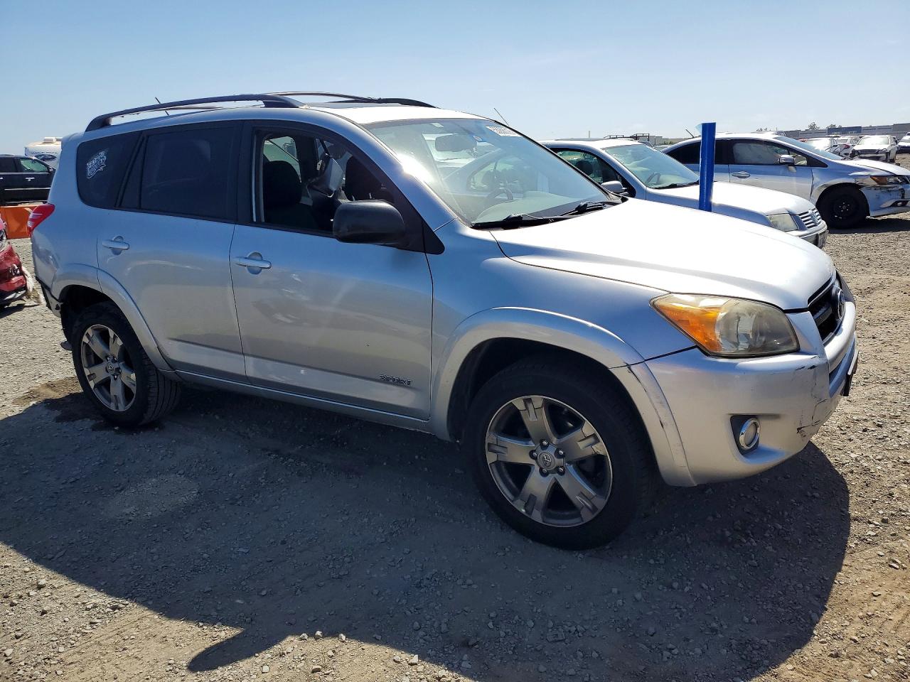 2010 Toyota Rav4 Sport Silver vin: JTMWF4DV9A5022797