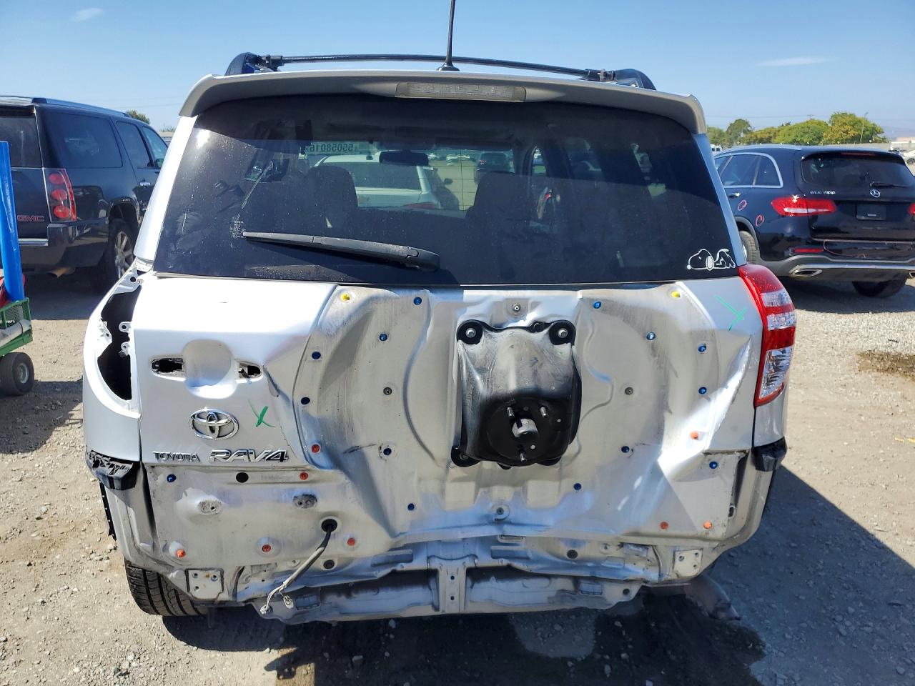 2010 Toyota Rav4 Sport Silver vin: JTMWF4DV9A5022797