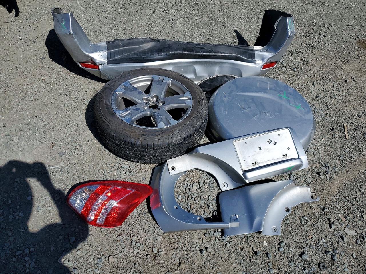 2010 Toyota Rav4 Sport Silver vin: JTMWF4DV9A5022797