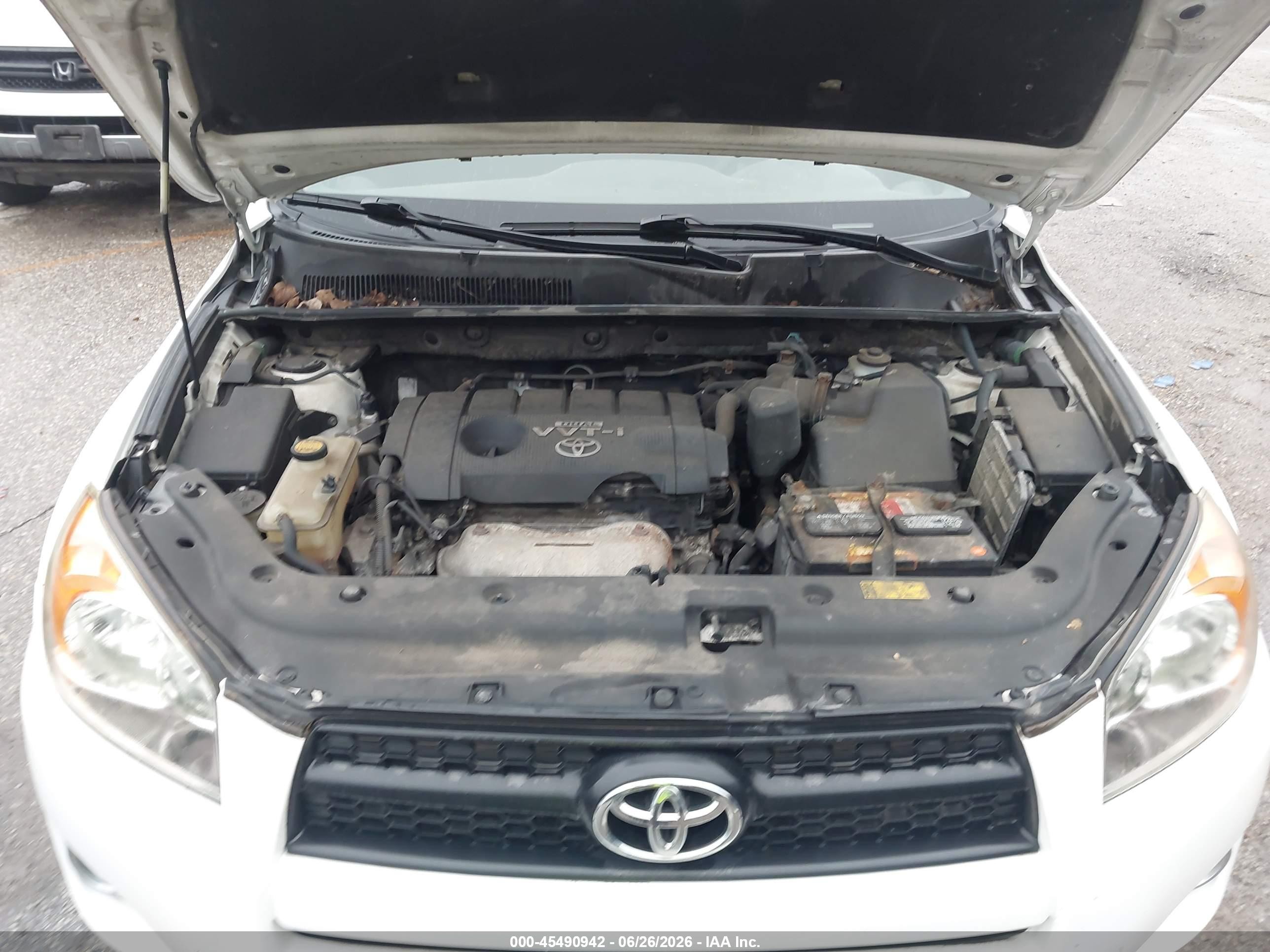 2010 Toyota Rav4 Sport White vin: JTMWF4DVXA5023070