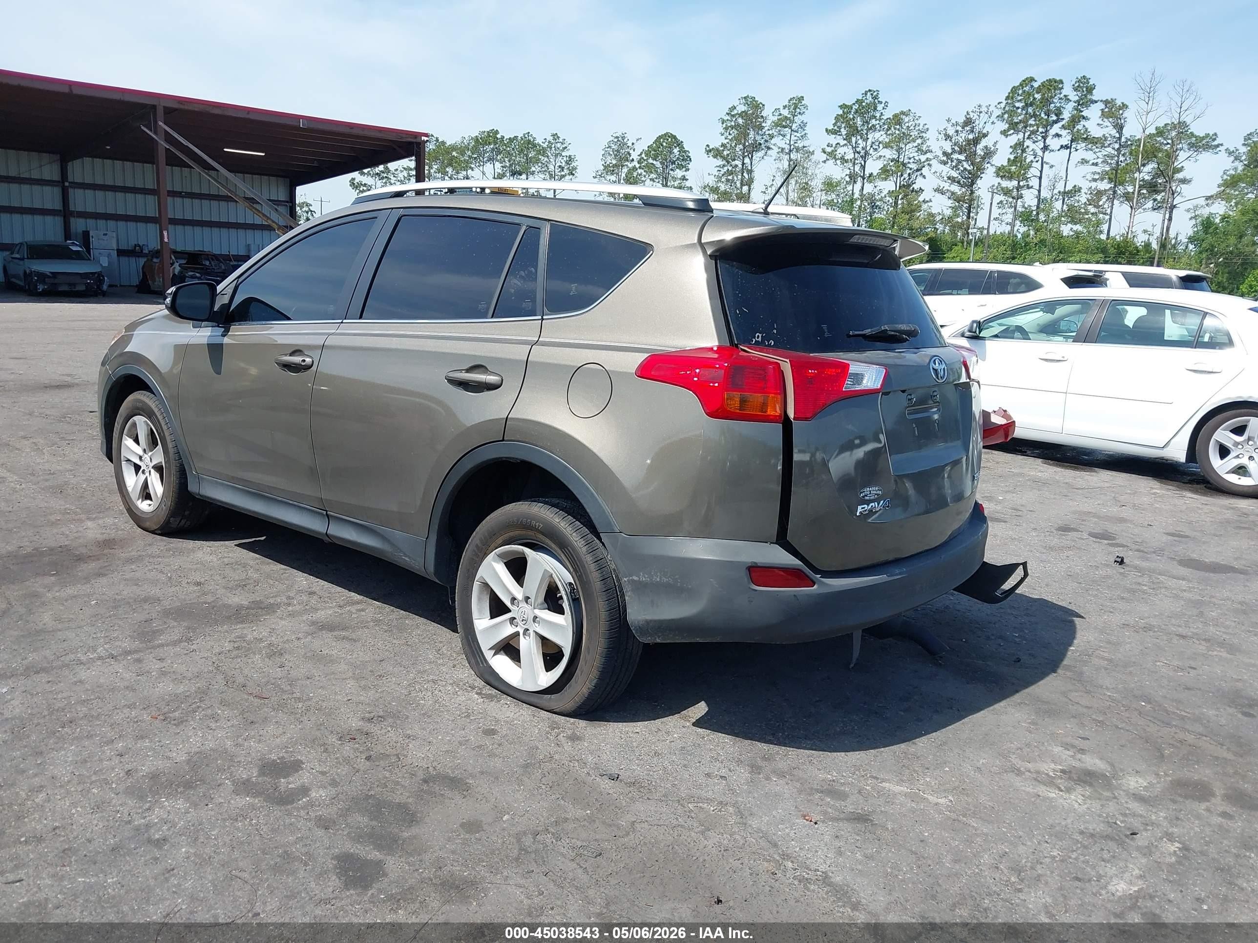 2013 Toyota Rav4 Xle Brown vin: JTMWFREV0DD002556