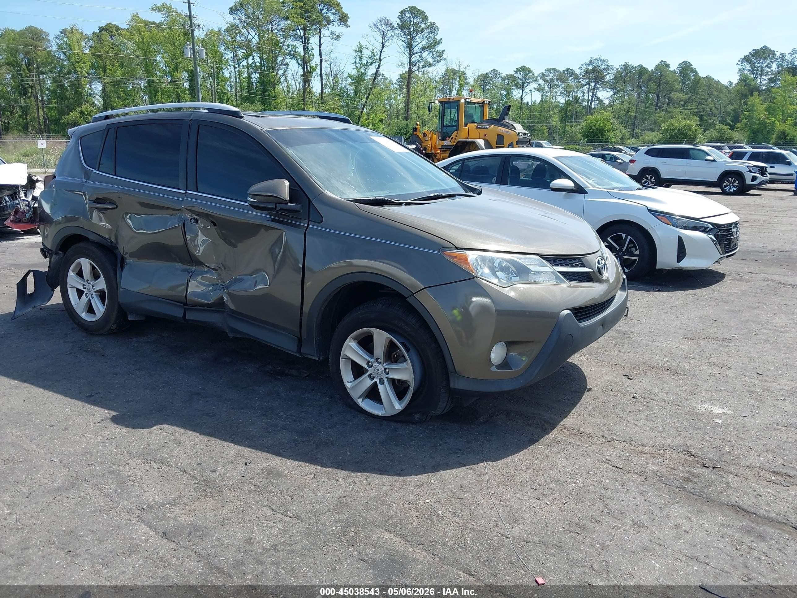 2013 Toyota Rav4 Xle Brown vin: JTMWFREV0DD002556