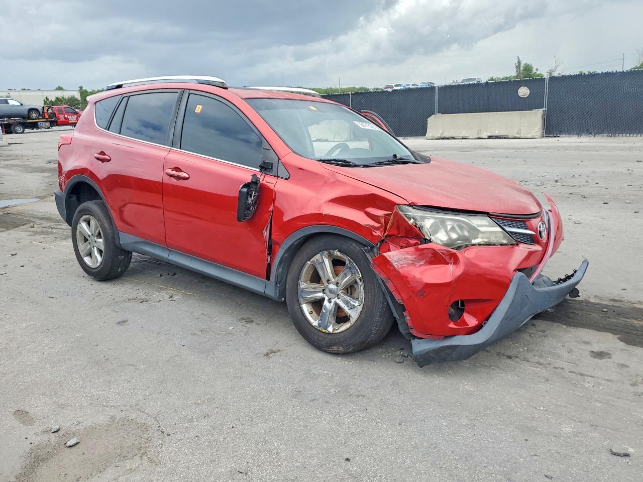 2013 Toyota Rav4 Sports Red vin: JTMWFREV0DD006073