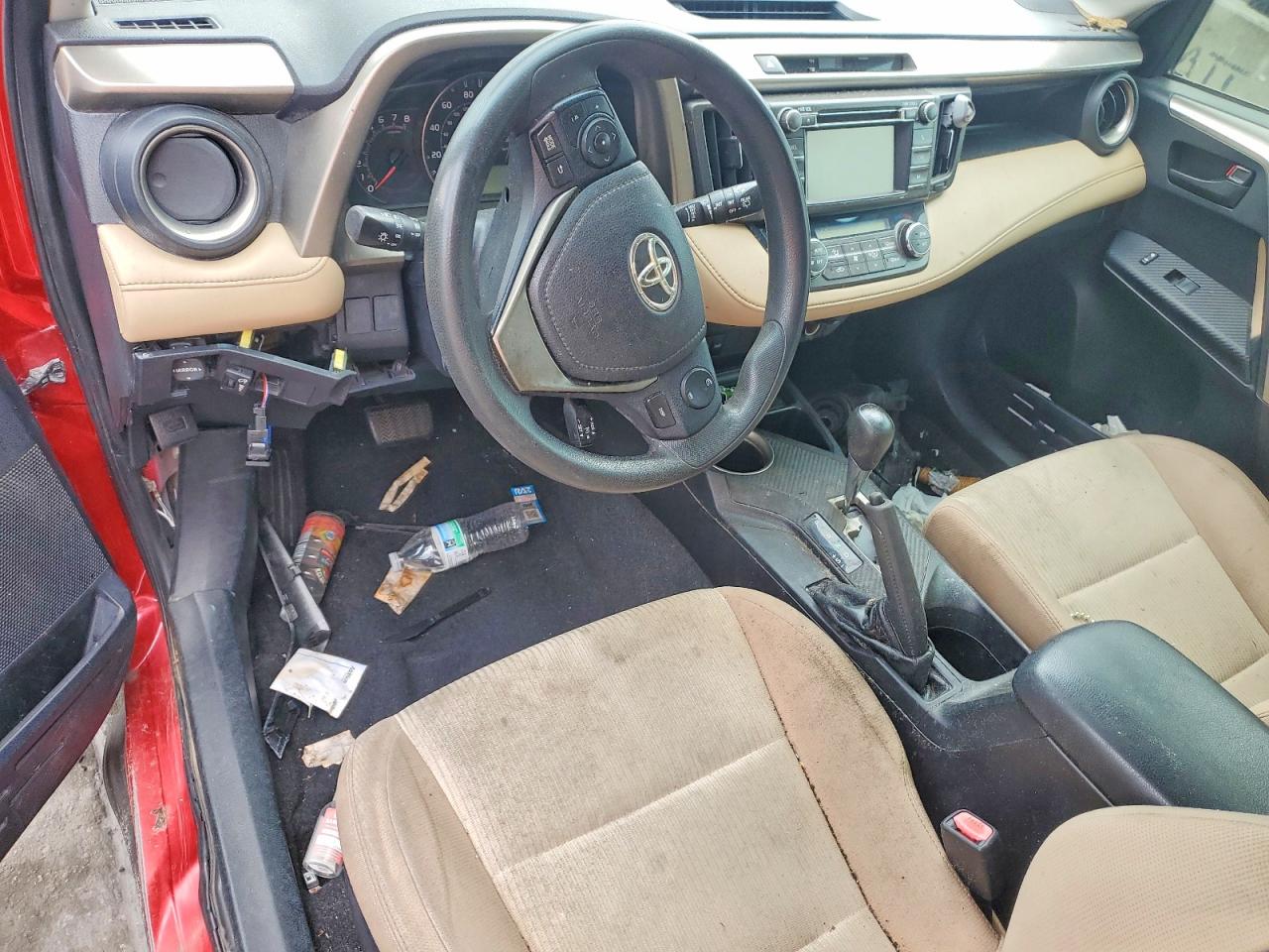2013 Toyota Rav4 Sports Red vin: JTMWFREV0DD006073