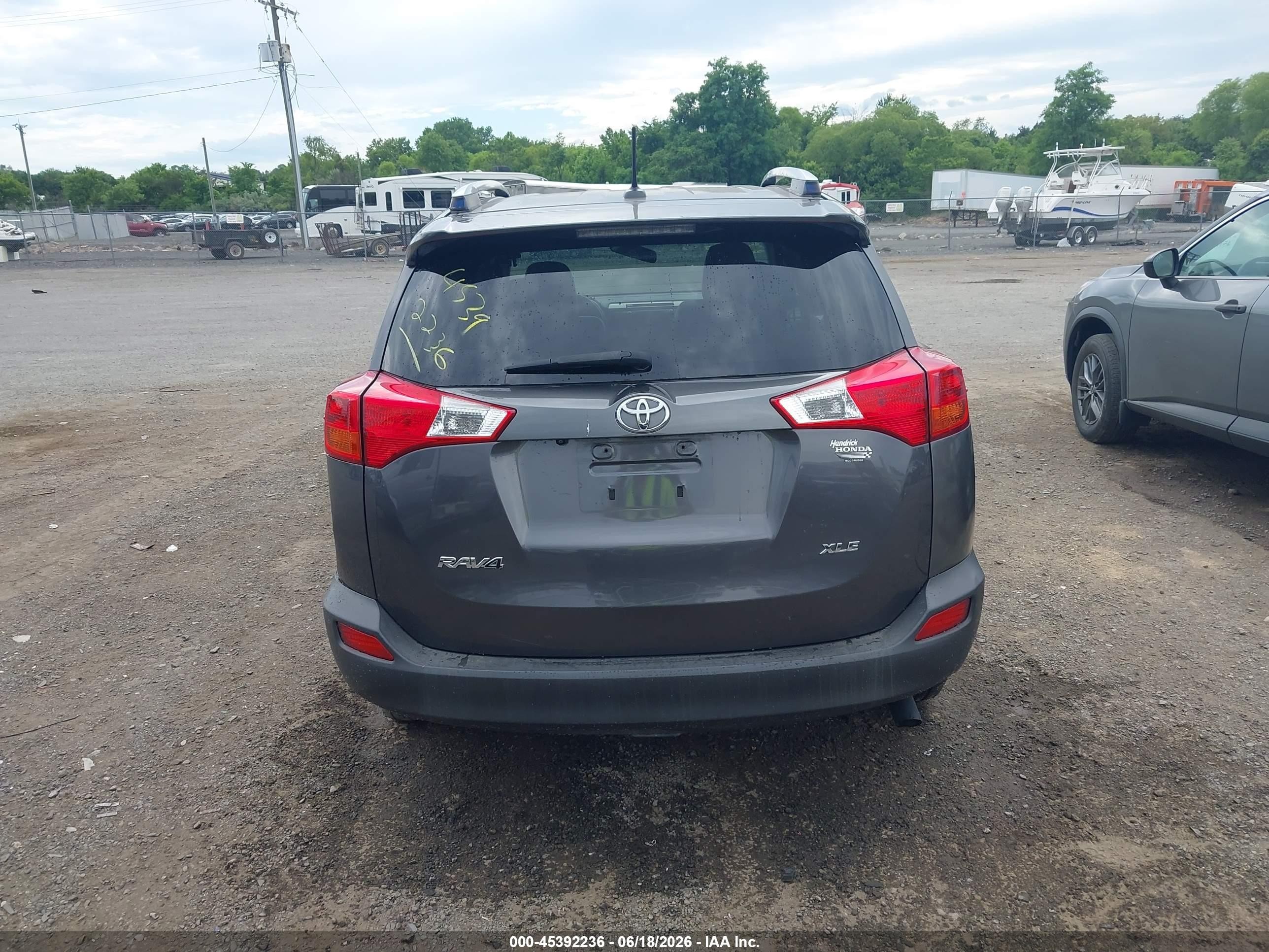 2014 Toyota Rav4 Xle Gray vin: JTMWFREV0EJ018324