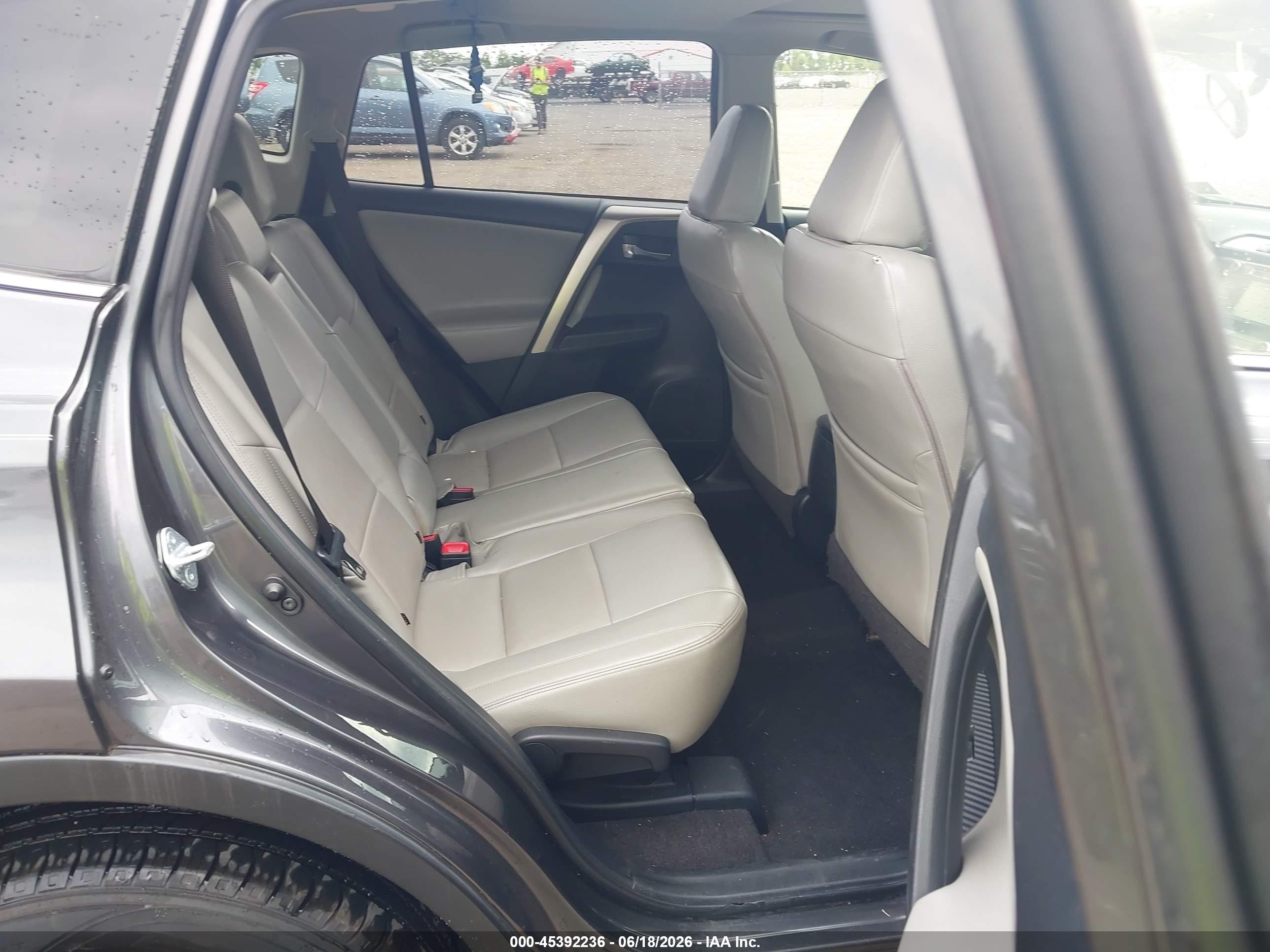 2014 Toyota Rav4 Xle Gray vin: JTMWFREV0EJ018324