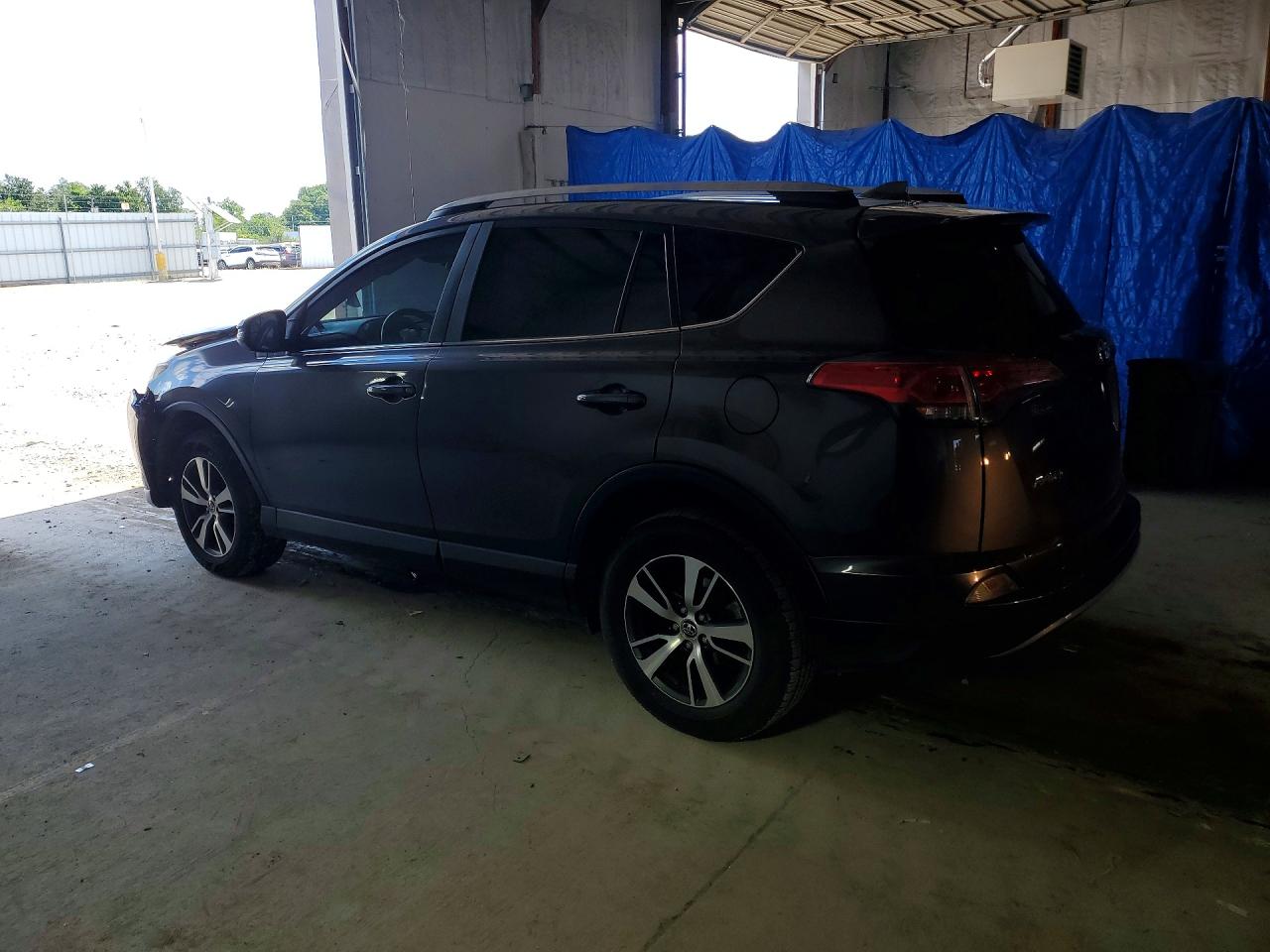 2017 Toyota Rav4 Xle Серый vin: JTMWFREV0HJ123305