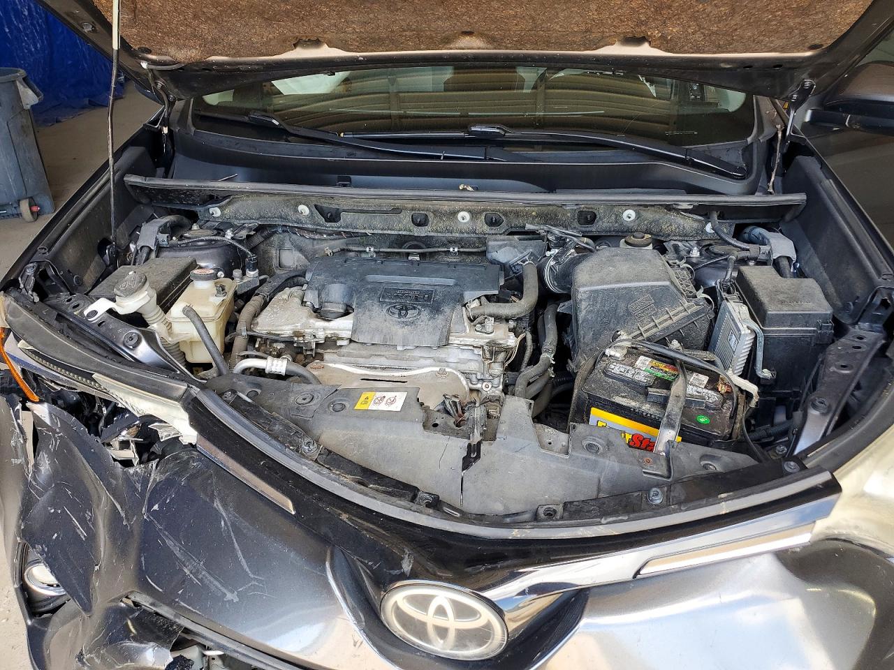 2017 Toyota Rav4 Xle Серый vin: JTMWFREV0HJ123305
