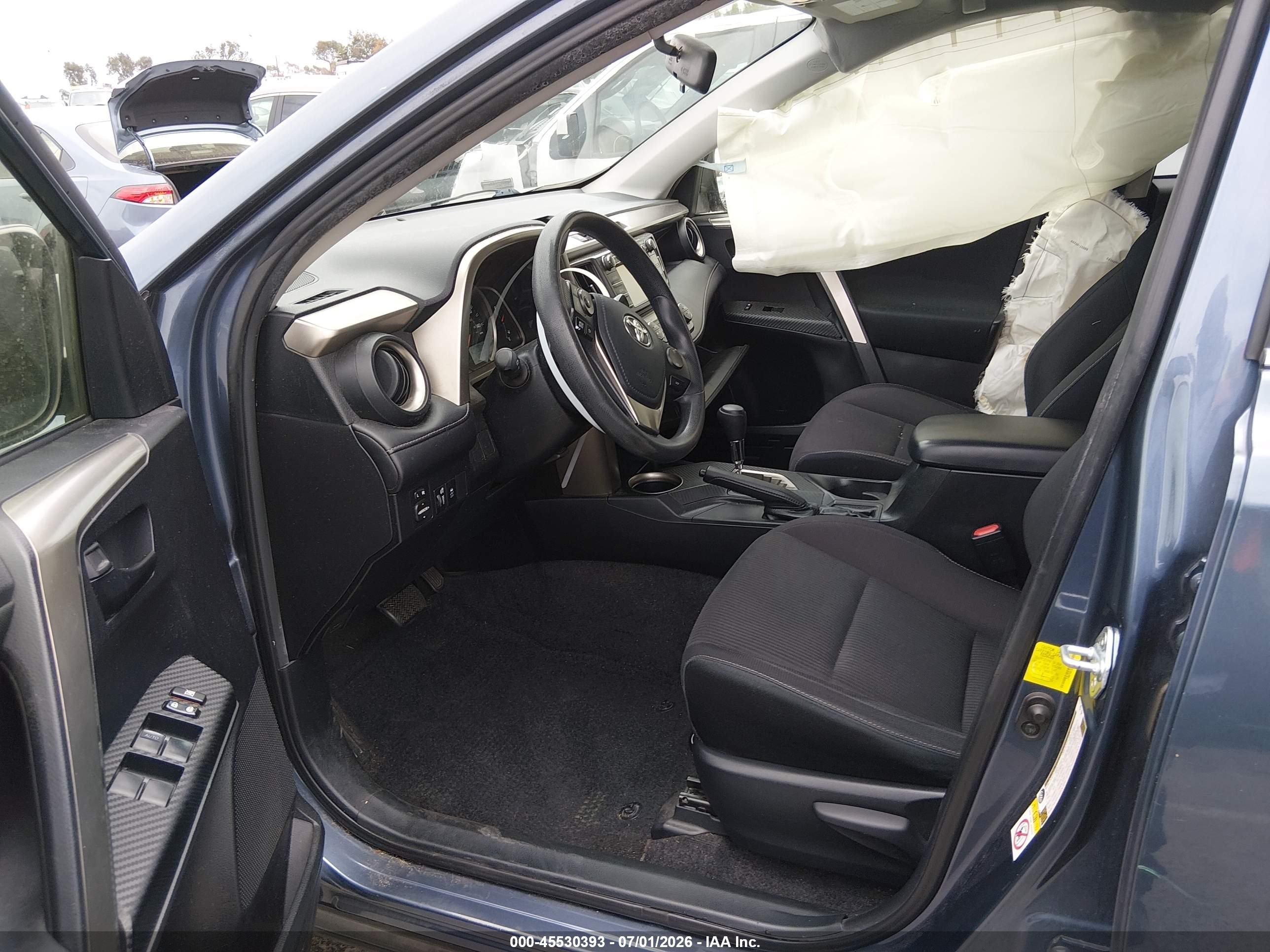 2013 Toyota Rav4 Xle Blue vin: JTMWFREV1D5006867