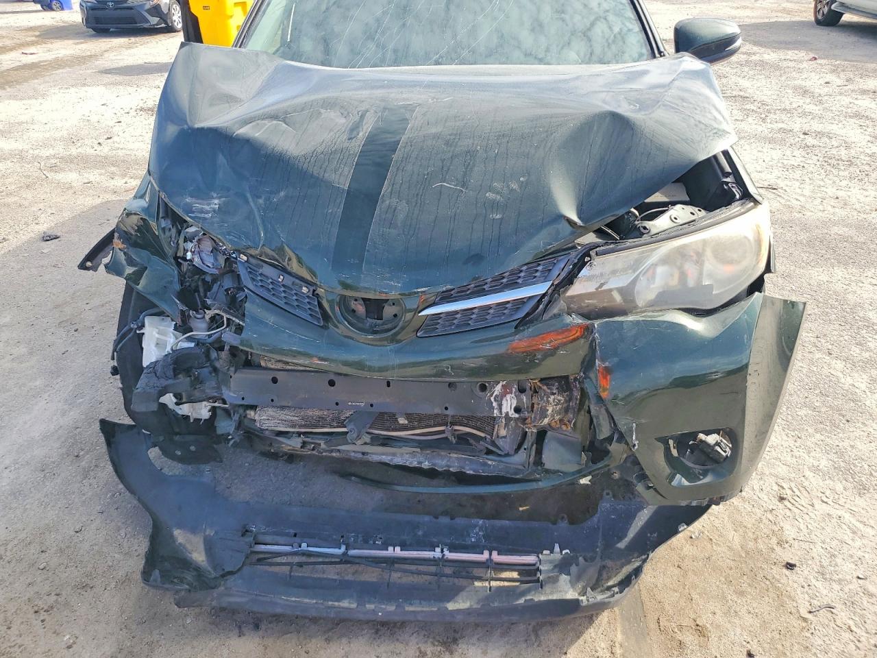 2013 Toyota Rav4 Xle Green vin: JTMWFREV1D5007596