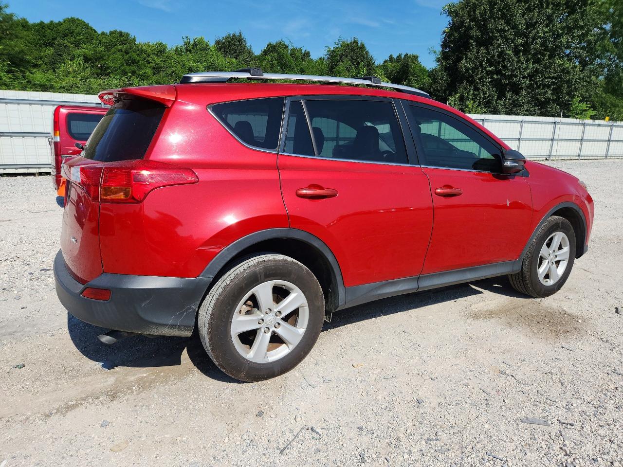 2014 Toyota Rav4 Xle Красный vin: JTMWFREV1ED026866