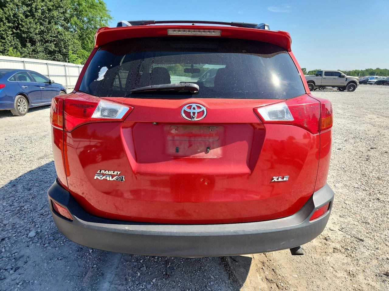 2014 Toyota Rav4 Xle Красный vin: JTMWFREV1ED026866