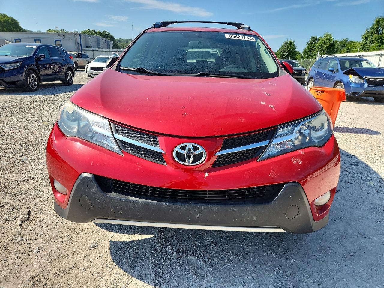 2014 Toyota Rav4 Xle Красный vin: JTMWFREV1ED026866