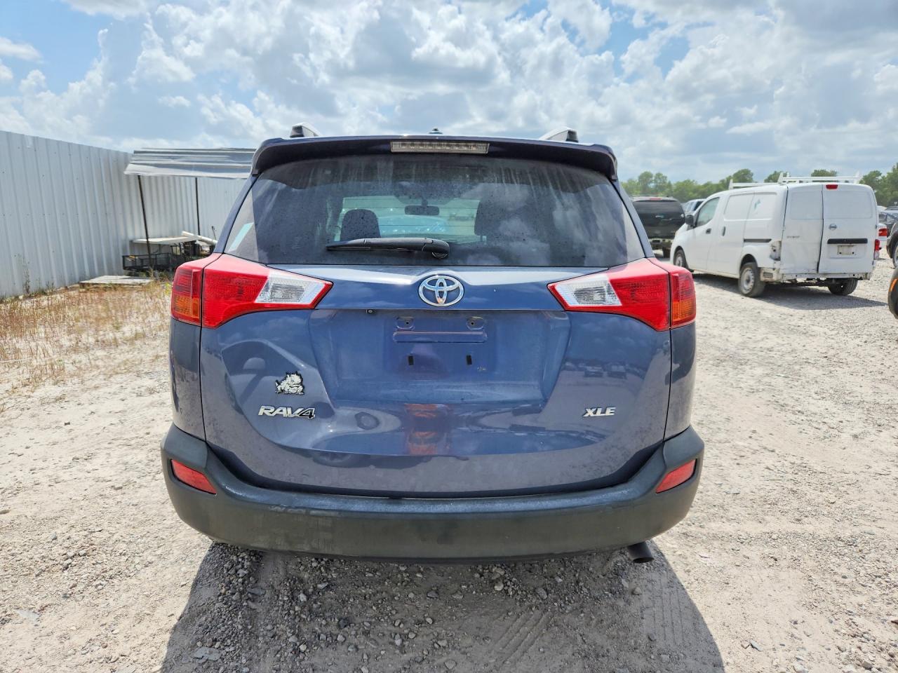 2014 Toyota Rav4 Xle Blue vin: JTMWFREV1ED039293