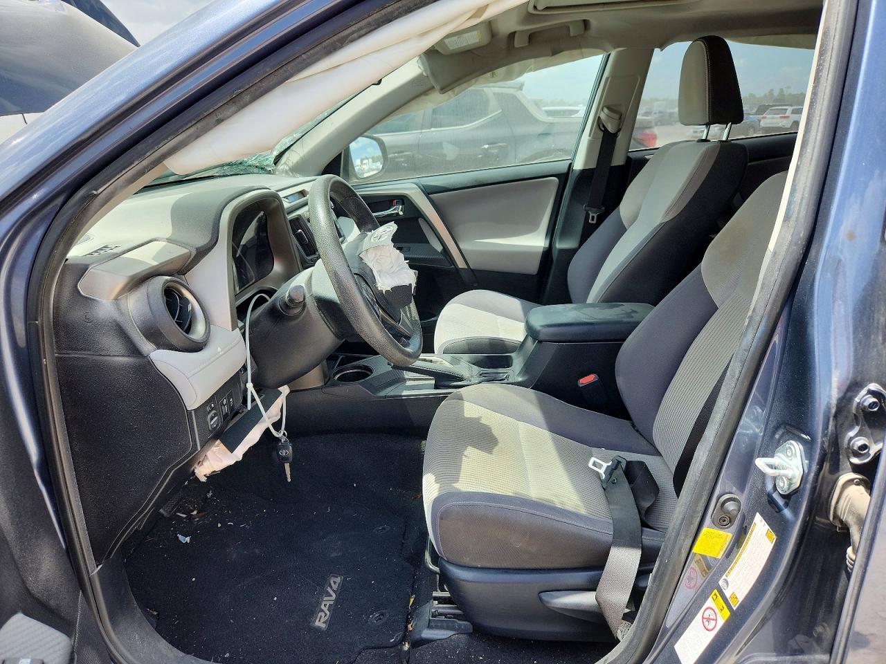 2014 Toyota Rav4 Xle Blue vin: JTMWFREV1ED039293