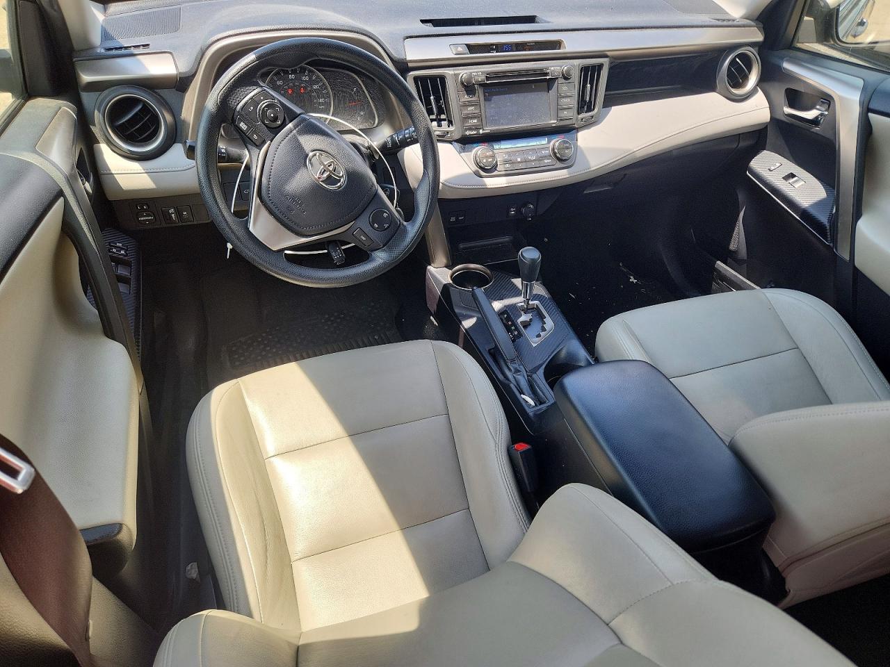 2015 Toyota Rav4 Xle Gray vin: JTMWFREV1FD049940