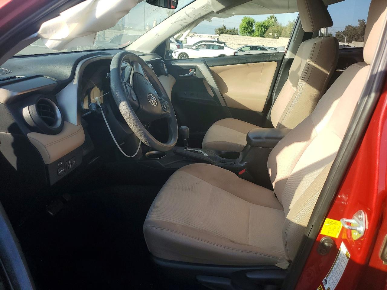 2015 Toyota Rav4 Xle Red vin: JTMWFREV1FJ034498