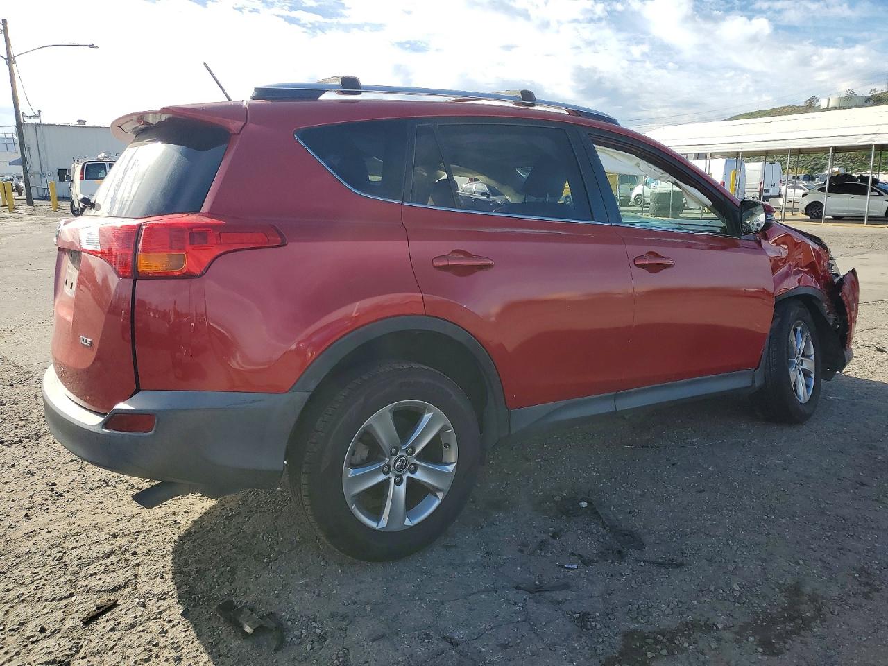 2015 Toyota Rav4 Xle Red vin: JTMWFREV1FJ034498