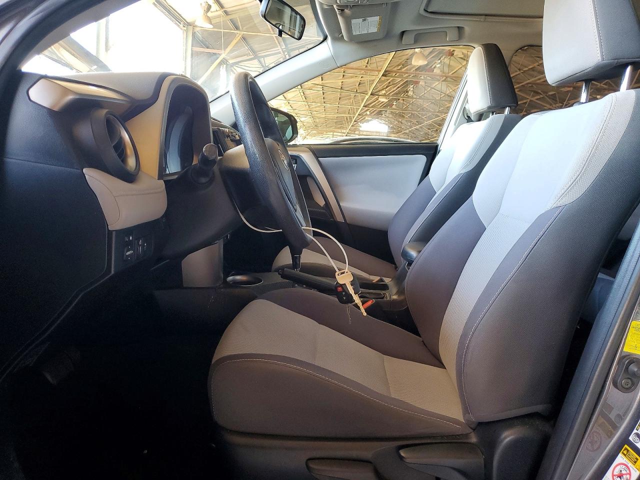 2015 Toyota Rav4 Xle Gray vin: JTMWFREV1FJ052712