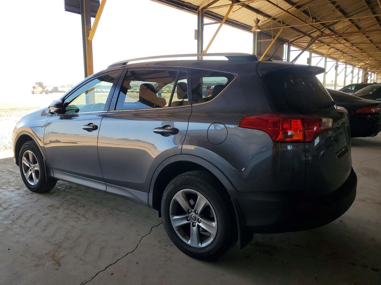 2015 Toyota Rav4 Xle Gray vin: JTMWFREV1FJ052712