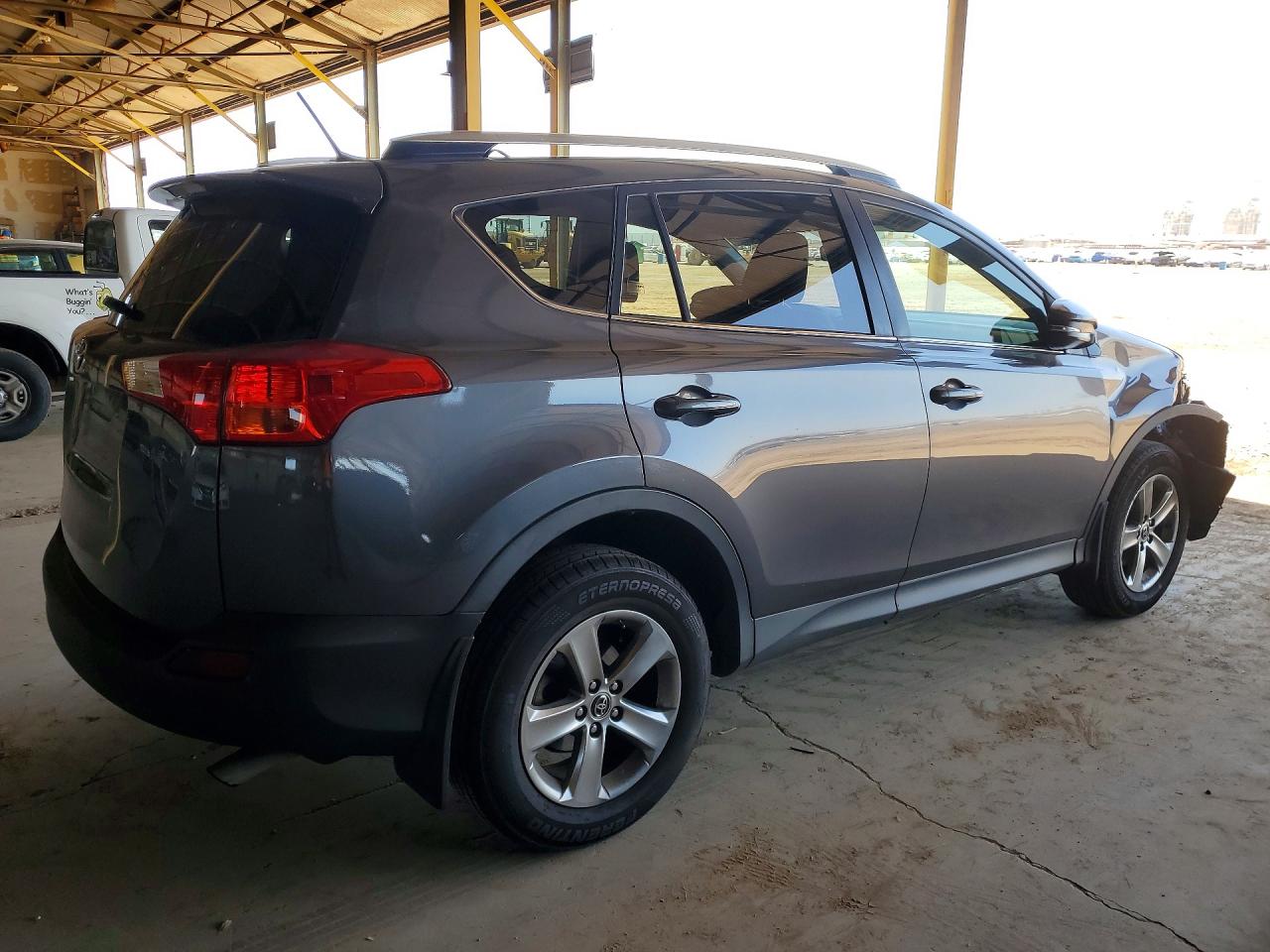 2015 Toyota Rav4 Xle Gray vin: JTMWFREV1FJ052712