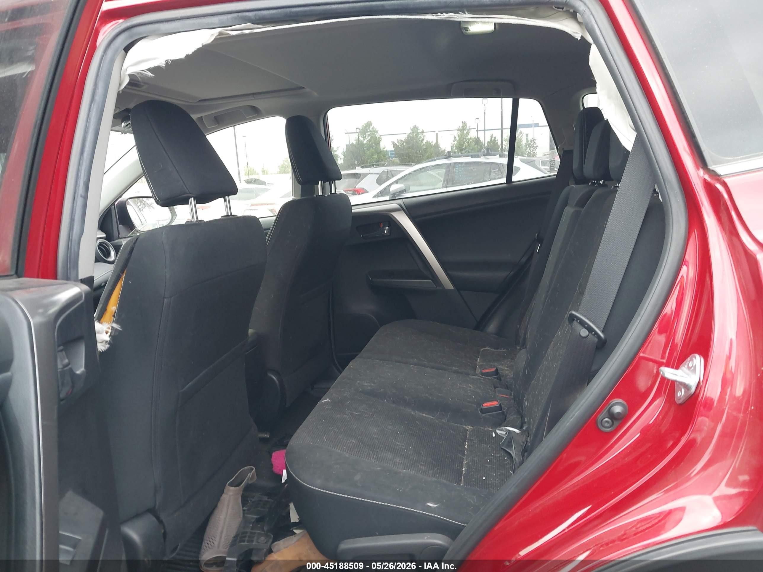 2016 Toyota Rav4 Xle Red vin: JTMWFREV1GJ087297