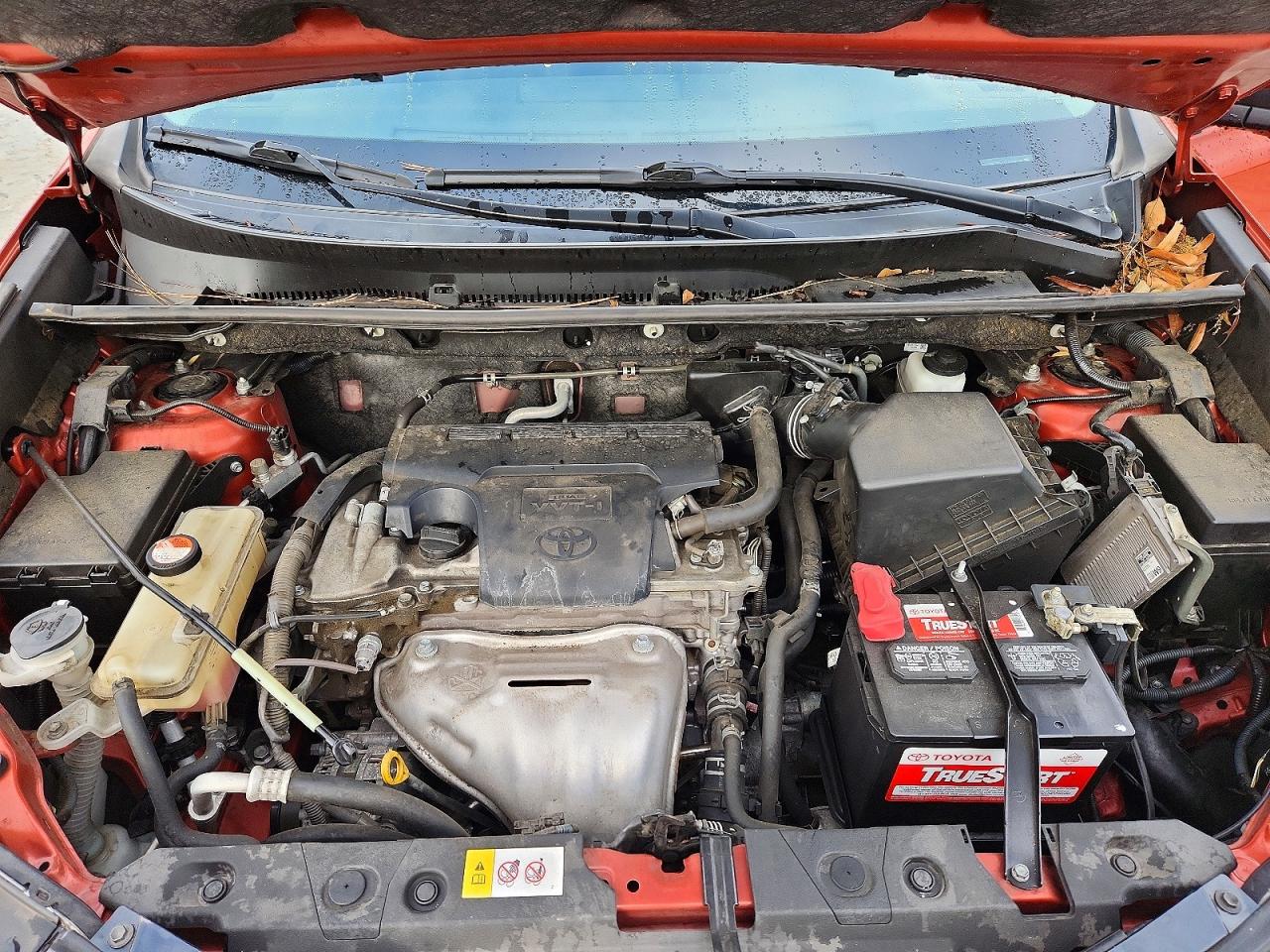 2016 Toyota Rav4 Xle Orange vin: JTMWFREV1GJ096808