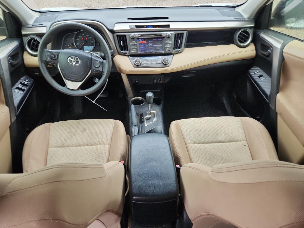 2013 Toyota Rav4 Xle White vin: JTMWFREV2D5006411