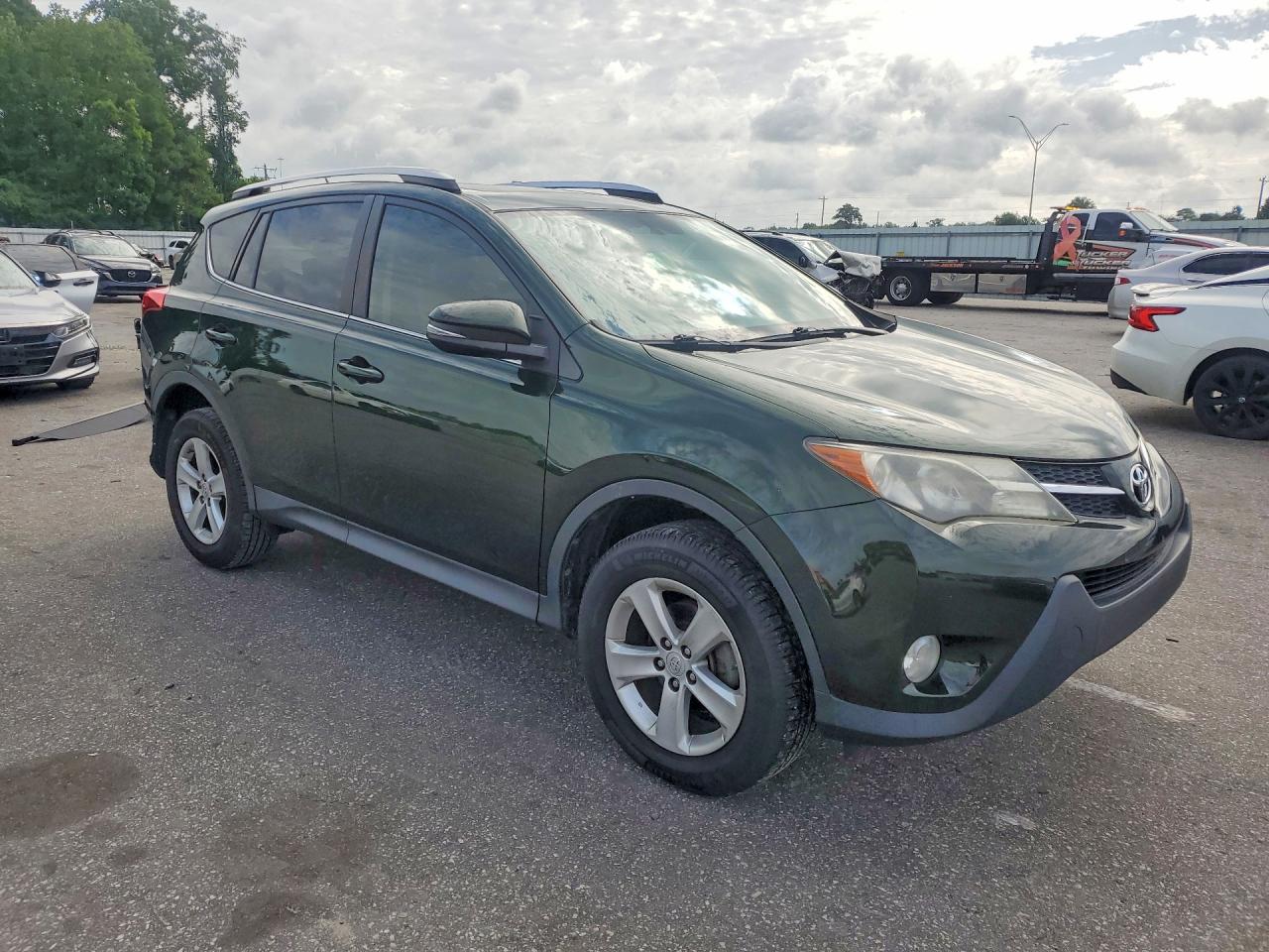 2013 Toyota Rav4 Xle Green vin: JTMWFREV2DD002185