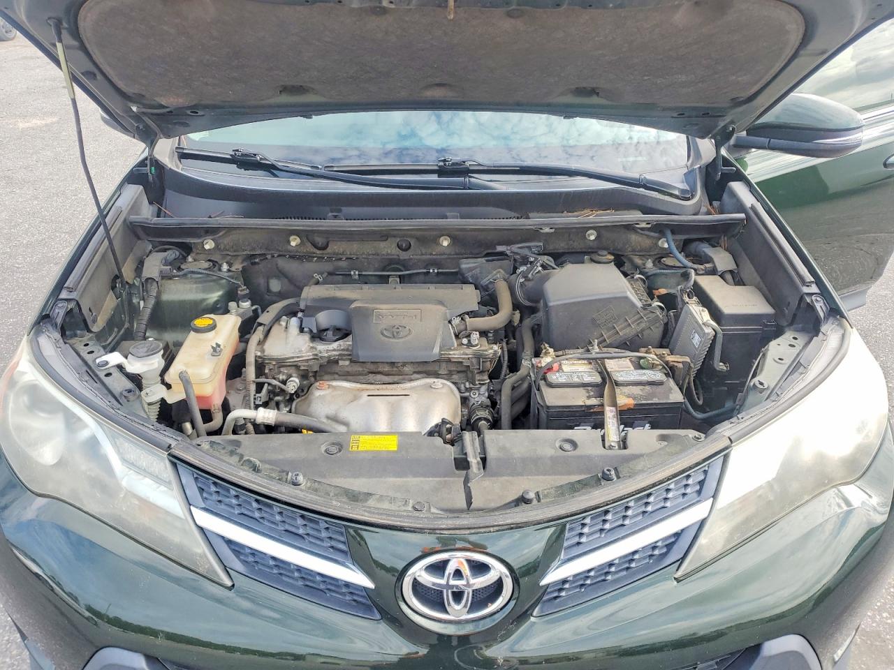 2013 Toyota Rav4 Xle Green vin: JTMWFREV2DD002185