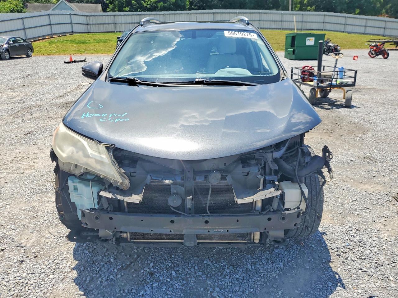 2013 Toyota Rav4 Xle Charcoal vin: JTMWFREV2DD009928