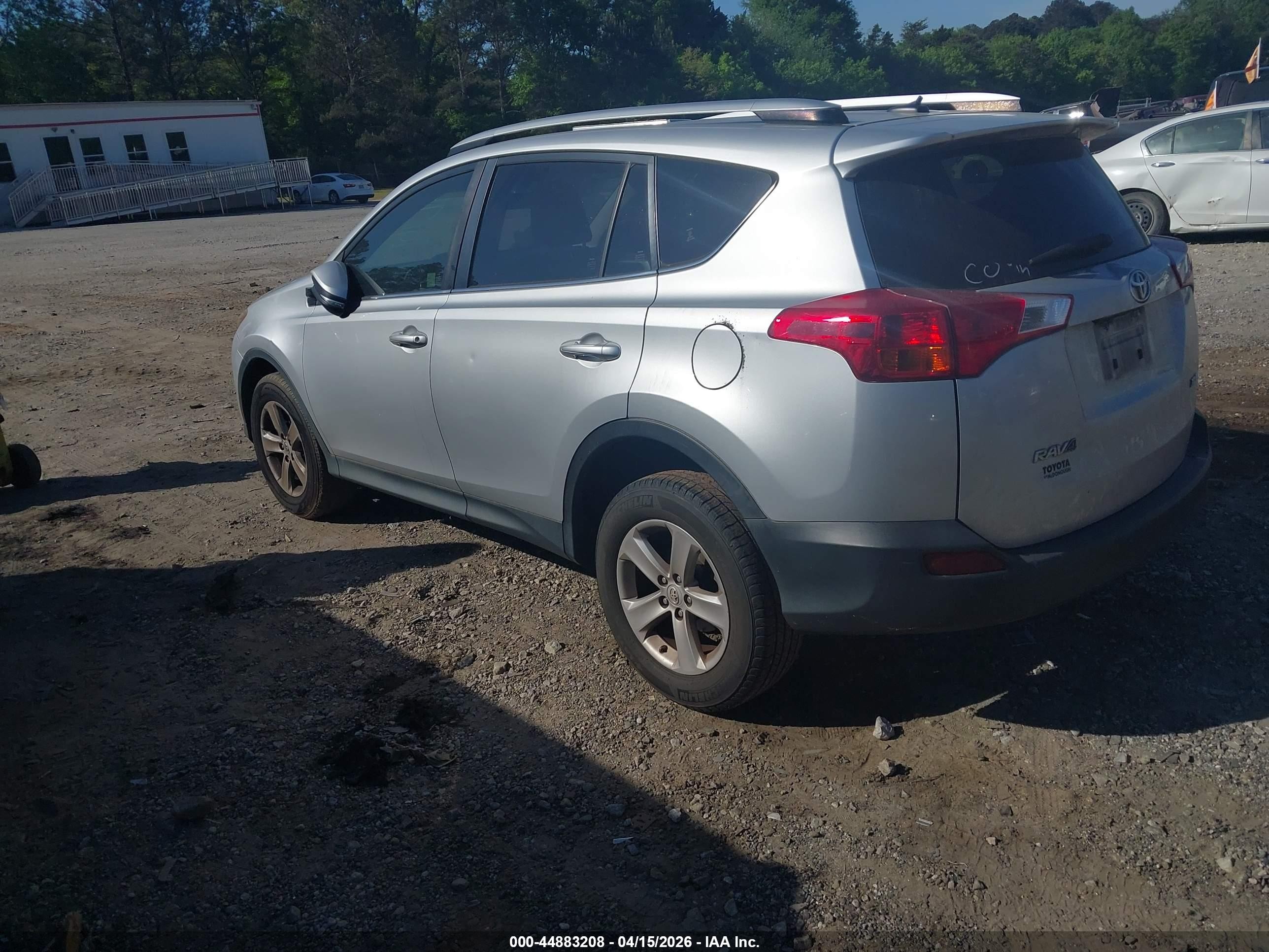 2014 Toyota Rav4 Xle Silver vin: JTMWFREV2ED041344