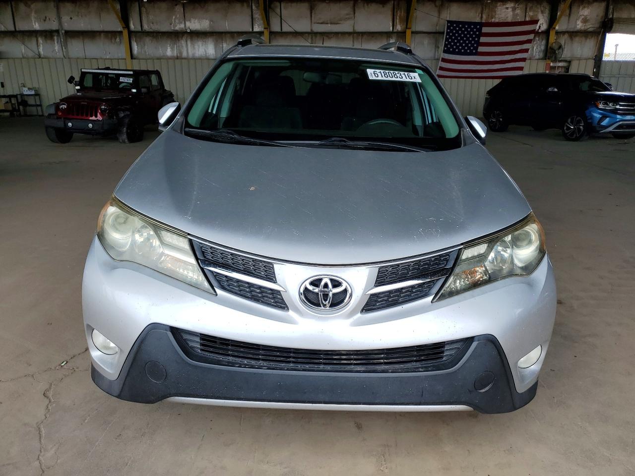 2014 Toyota Rav4 Xle Silver vin: JTMWFREV2ED042476