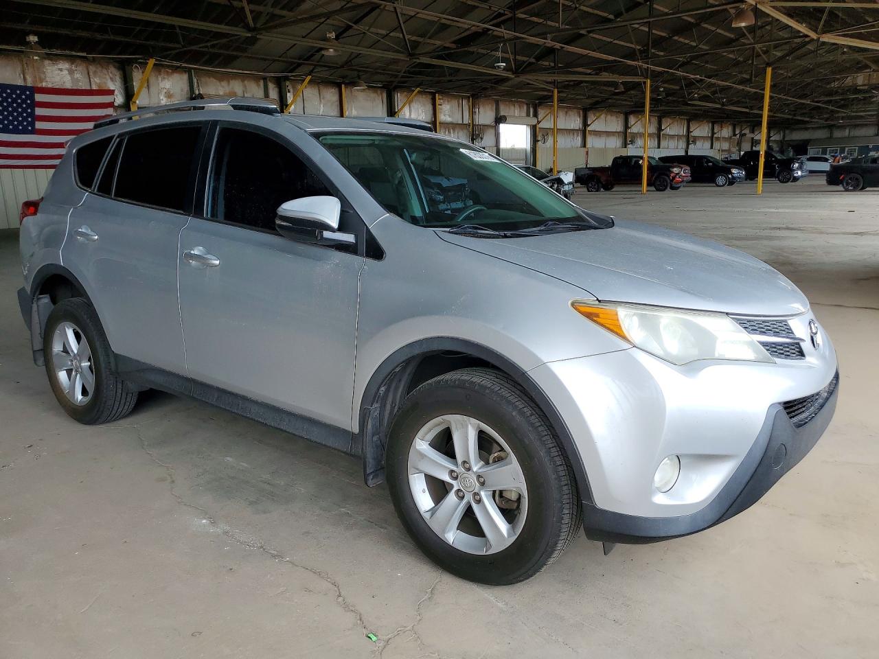 2014 Toyota Rav4 Xle Silver vin: JTMWFREV2ED042476