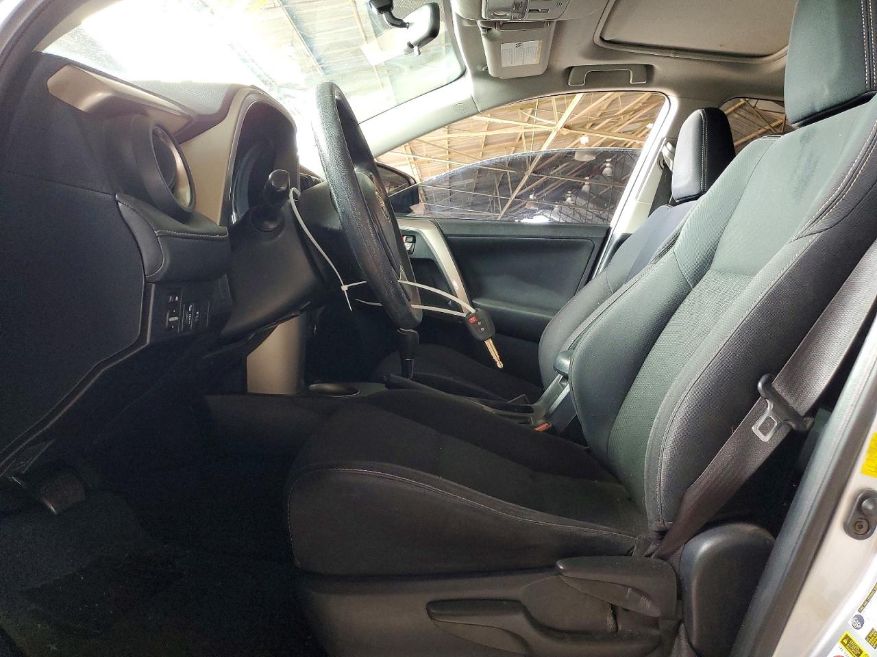 2014 Toyota Rav4 Xle Silver vin: JTMWFREV2ED042476