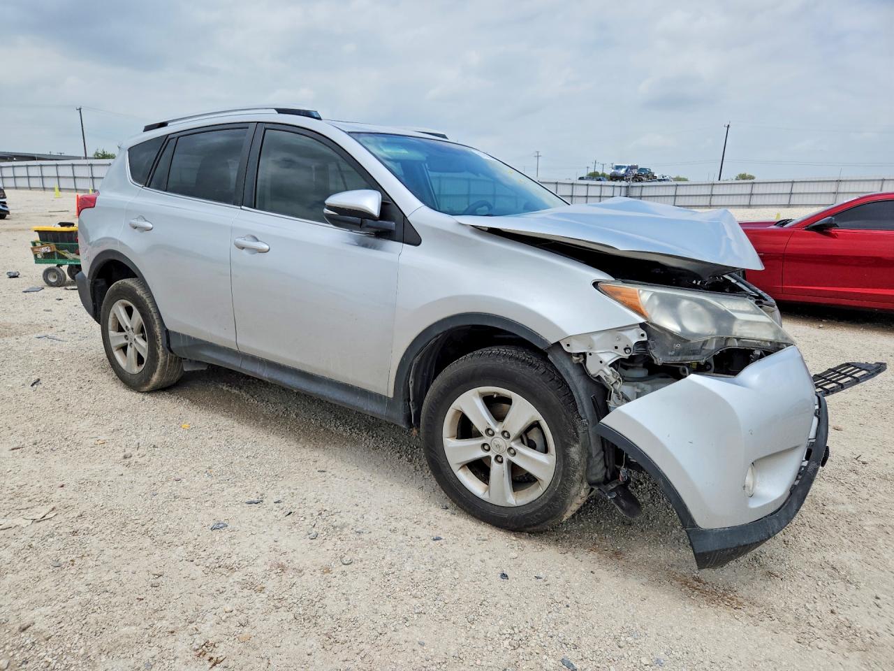 2014 Toyota Rav4 Xle Silver vin: JTMWFREV2EJ007941