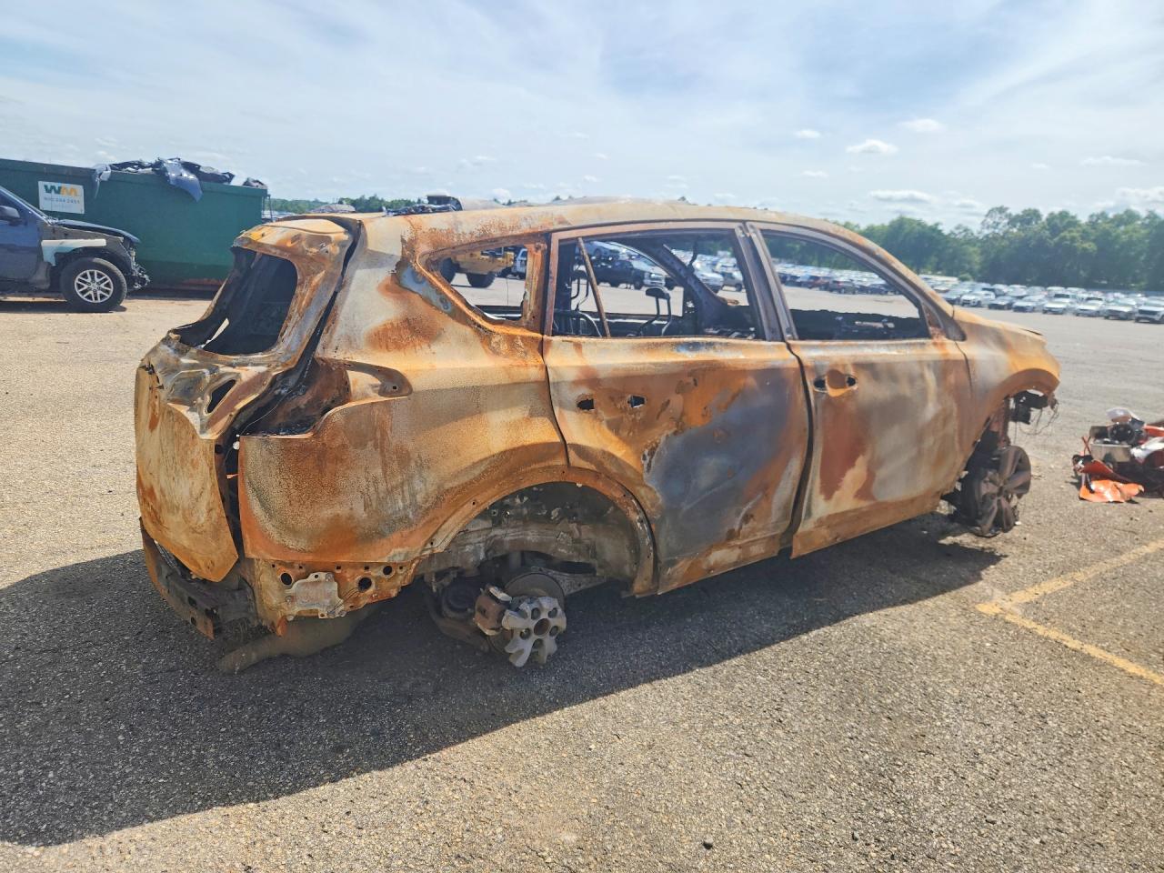 2018 Toyota Rav4 Xle Burn vin: JTMWFREV2JD131183
