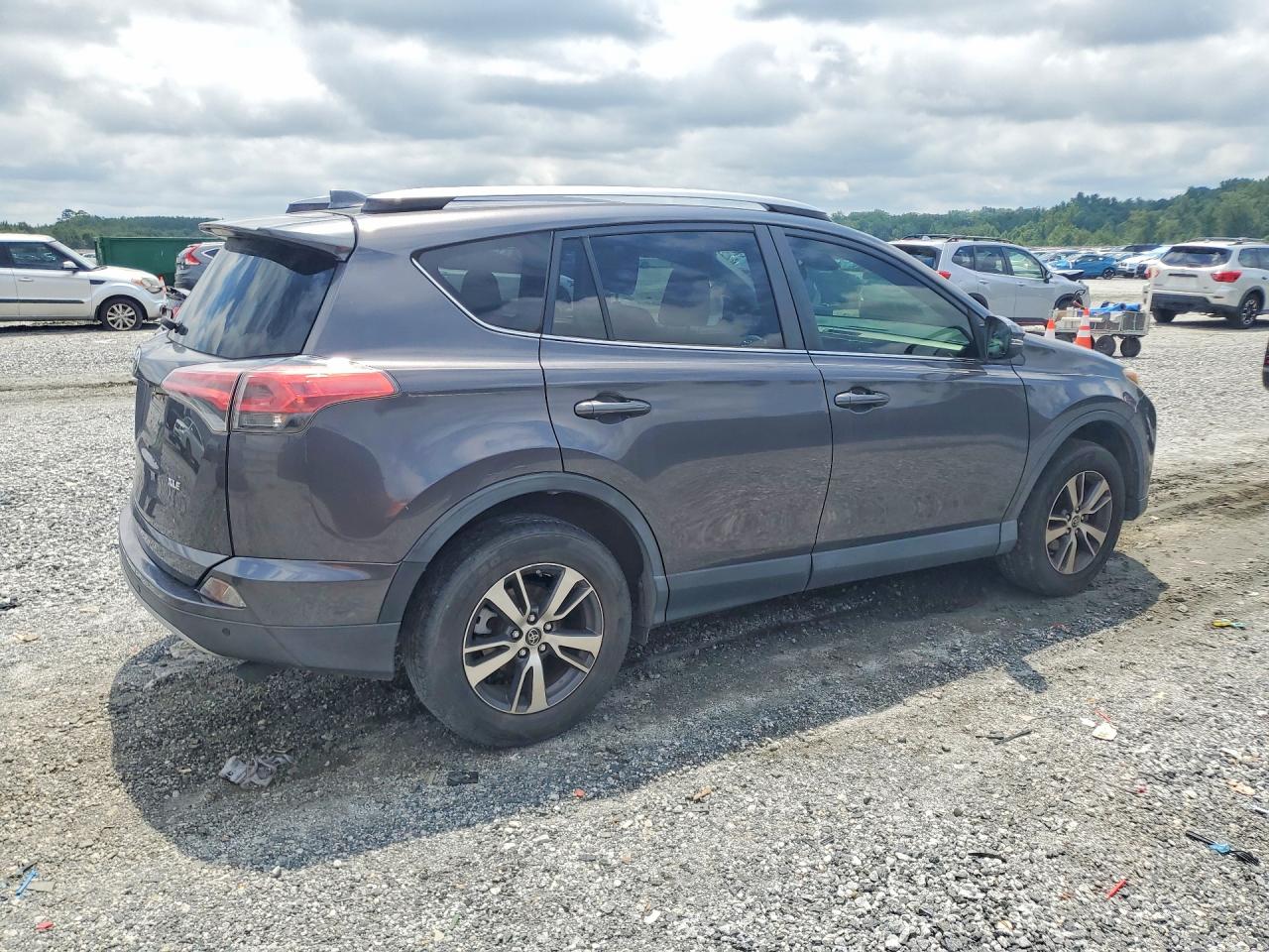 2018 Toyota Rav4 Xle Gray vin: JTMWFREV2JJ156165