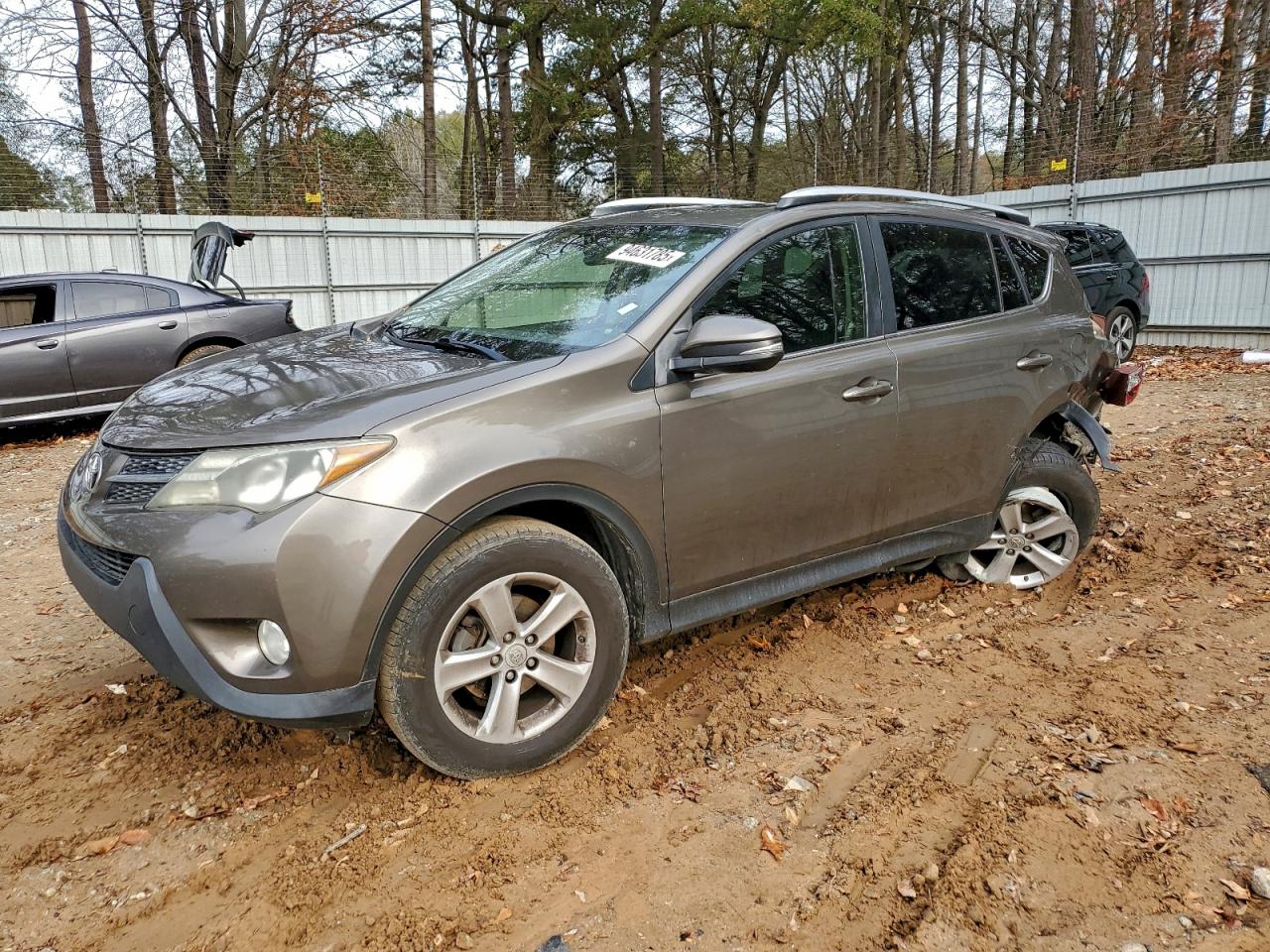 2013 Toyota Rav4 Xle Gray vin: JTMWFREV3D5002805